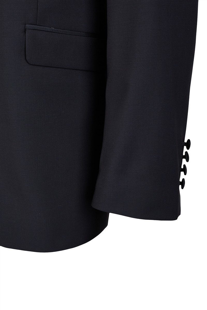 Wilvorst Smokingsakko Wilvorst CLASSICs Herren Smokingsakko Modern-Fit Mitternachtsblau