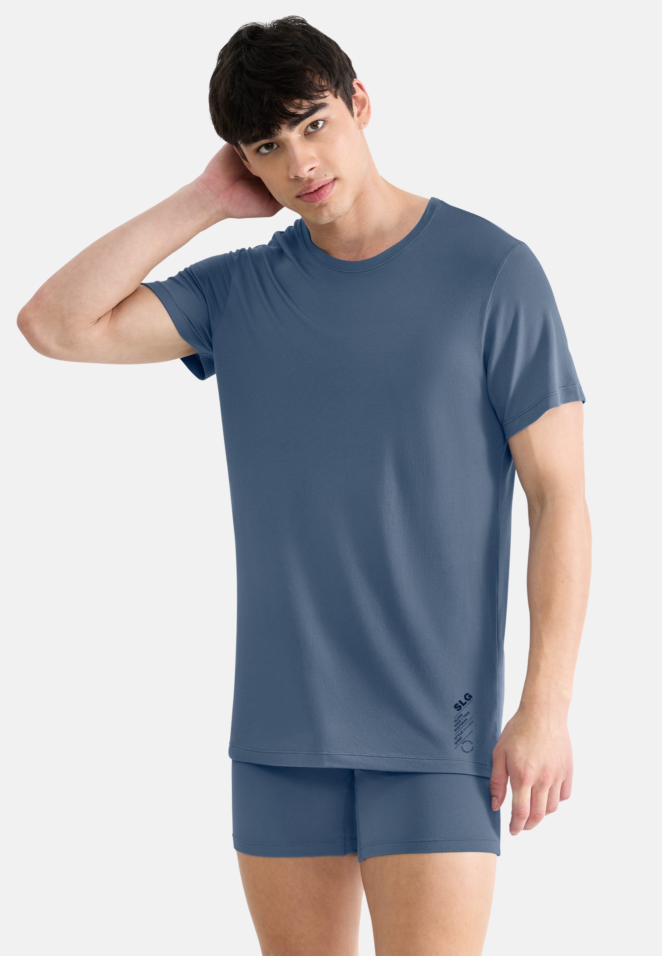 sloggi Unterhemd 3er Pack SLG Base Soft (Spar-Set, 3-St) Unterhemd / Shirt Kurzarm - Atmungsaktiv