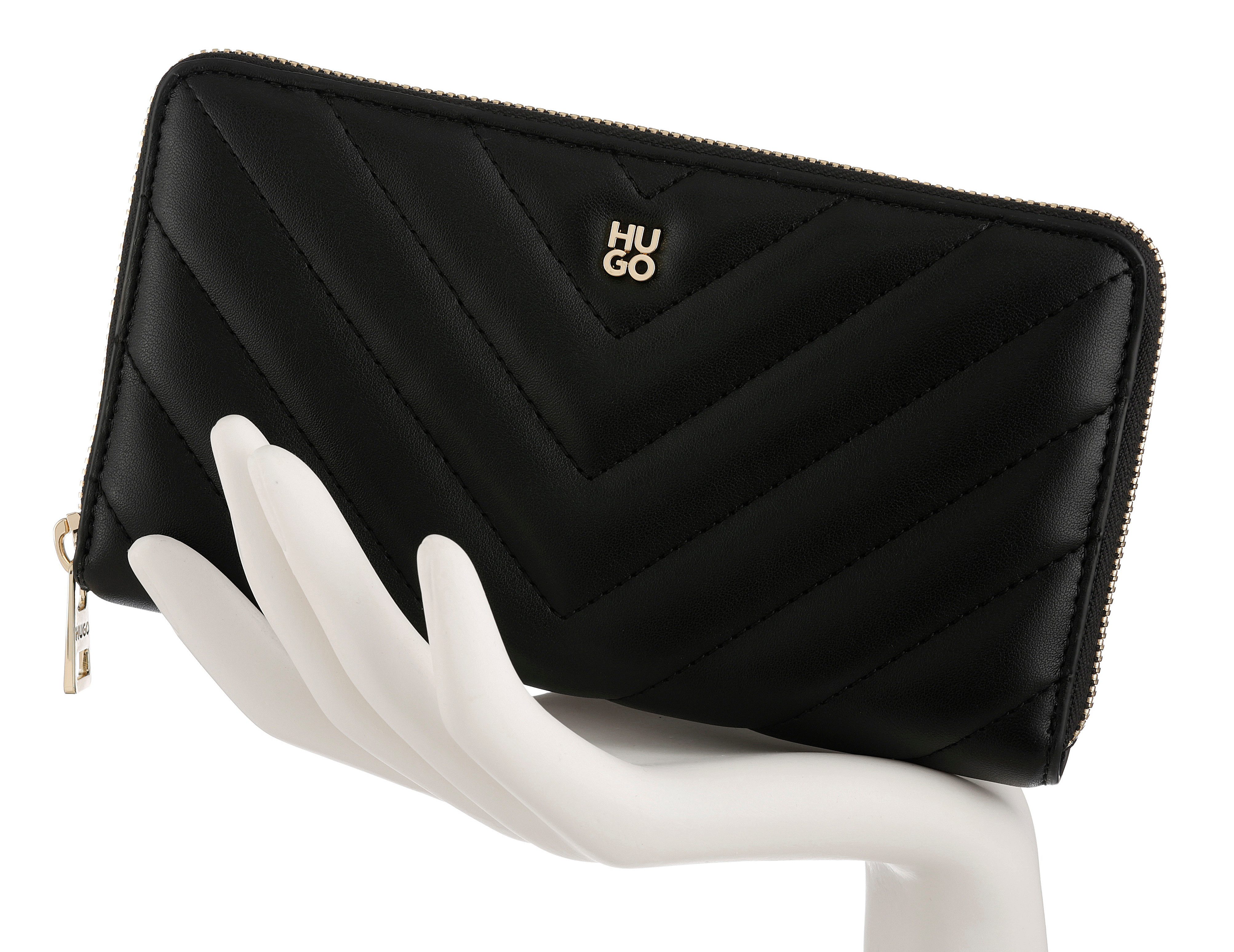 HUGO Geldbörse Chris, Damen Geldbeutel, Portemonnaie mit Reißverschluss-Inn günstig online kaufen