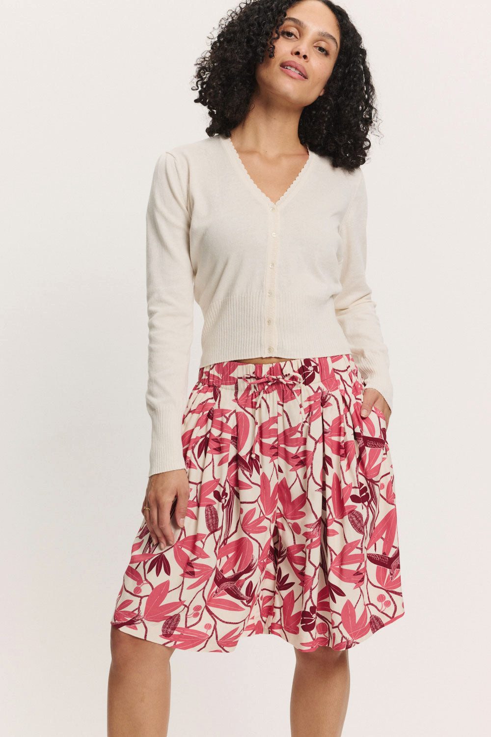 Tranquillo Shorts Kurze Hose Leaa aus EcoVero™ Viskose