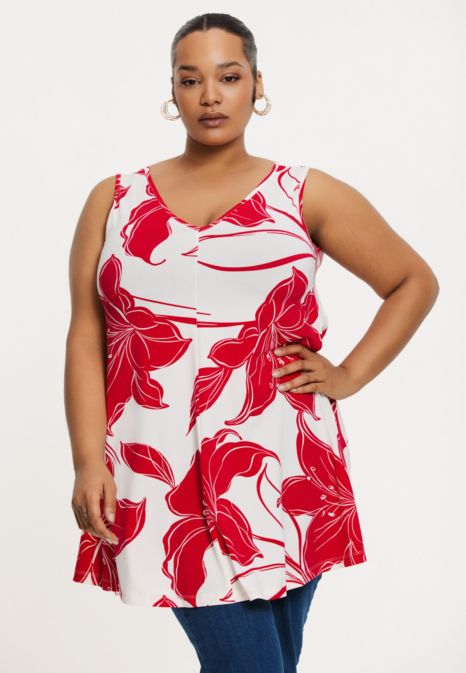 YOEK Shirttop Damen Top ärmellos günstig online kaufen