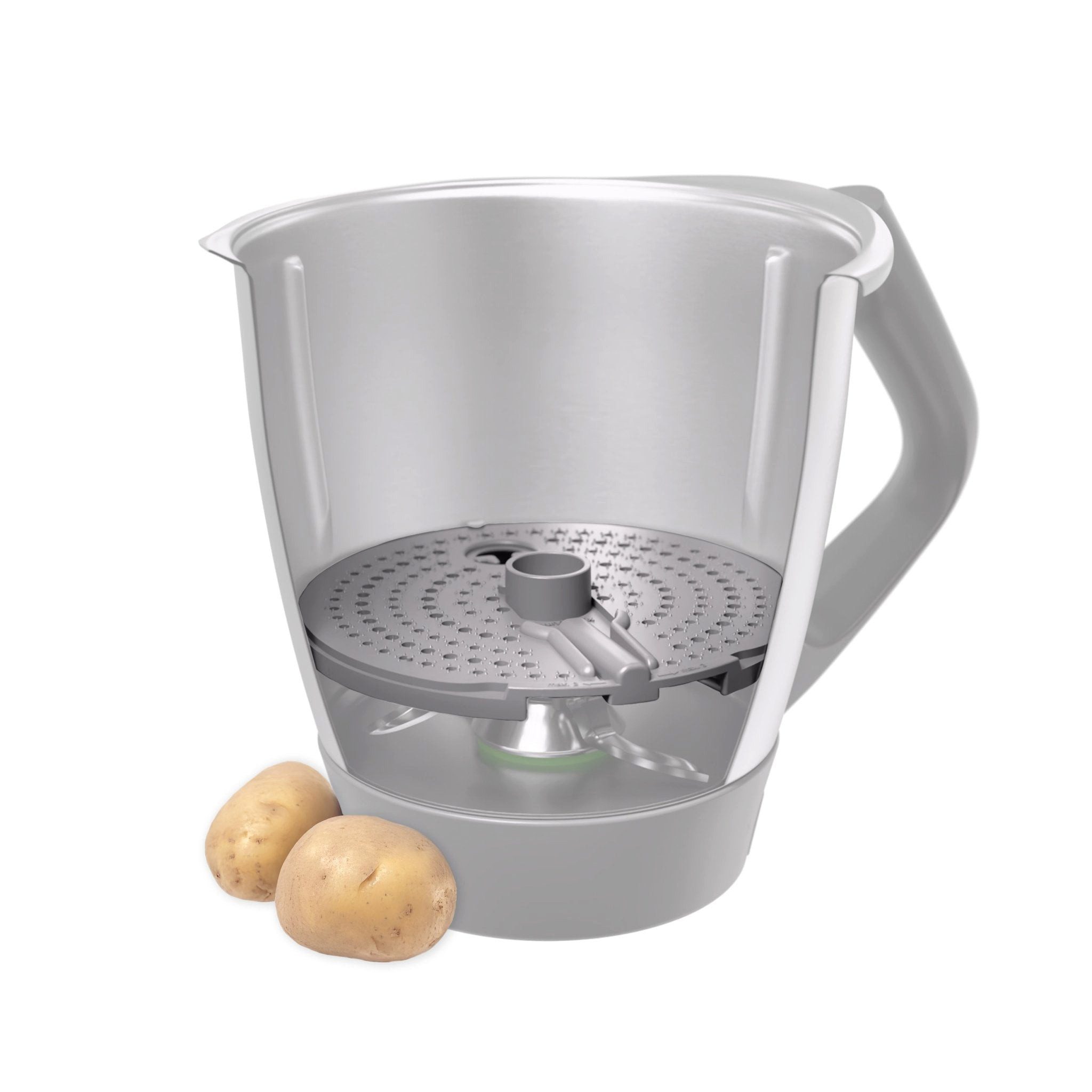 Wundermix Küchenmaschinen Zubehör-Set WunderPeeler® für Thermomix, Zubehör für TM7, TM6, TM5, TM31, Kartoffelschäler-Aufsatz - MADE IN GERMANY
