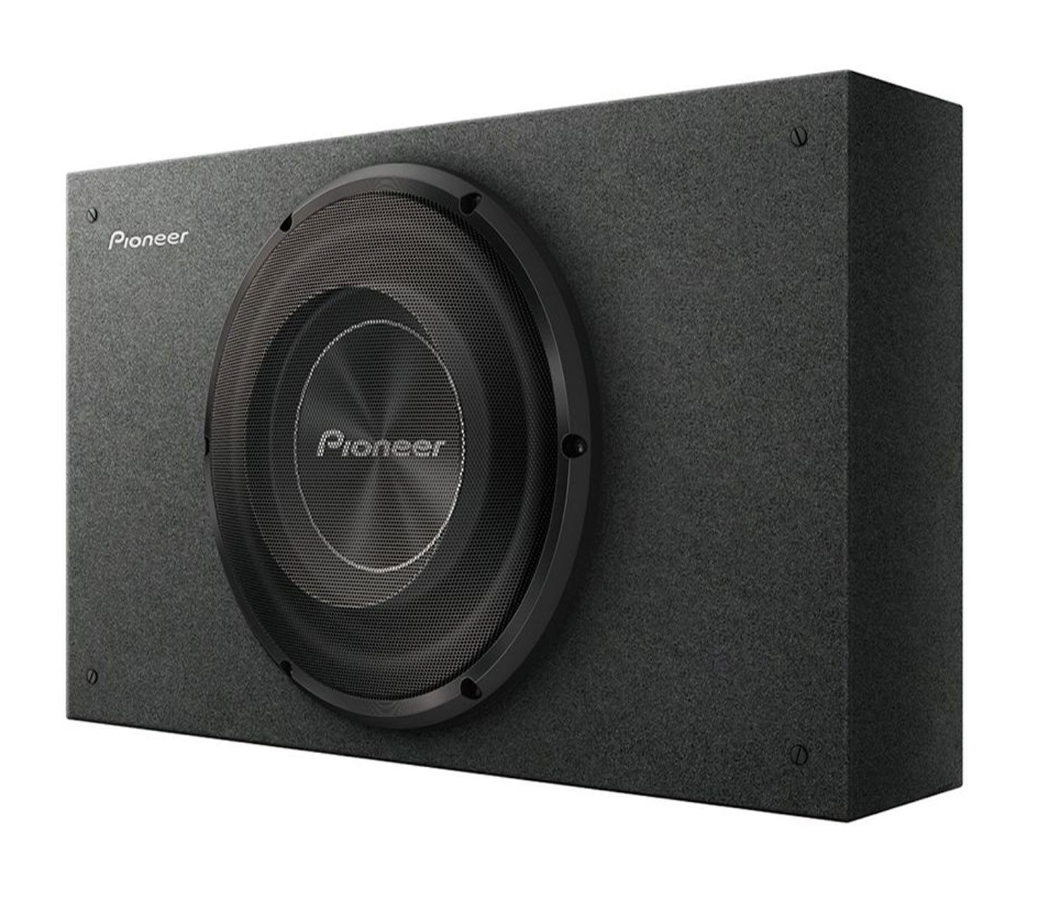 Pioneer TS-A2500LB 25cm (10) Platzsparender Gehäusesubwoofer der A-Serie Auto-Subwoofer (300 W, max.: W 25 cm)