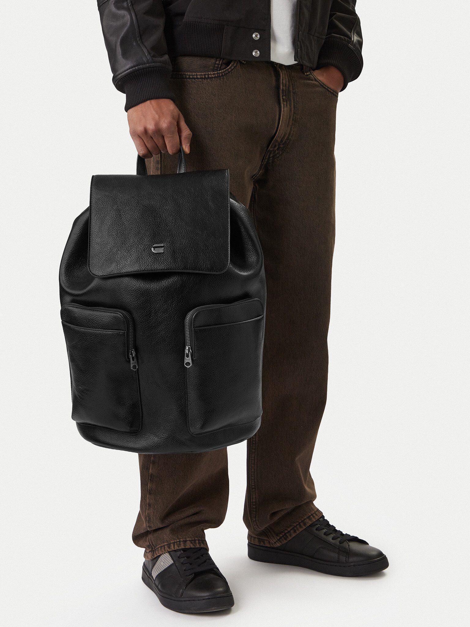 G-STAR Freizeitrucksack G Star Raw Herren-Rucksack Schwarz G-STAR RAW-EO-XC8474 Schwarz