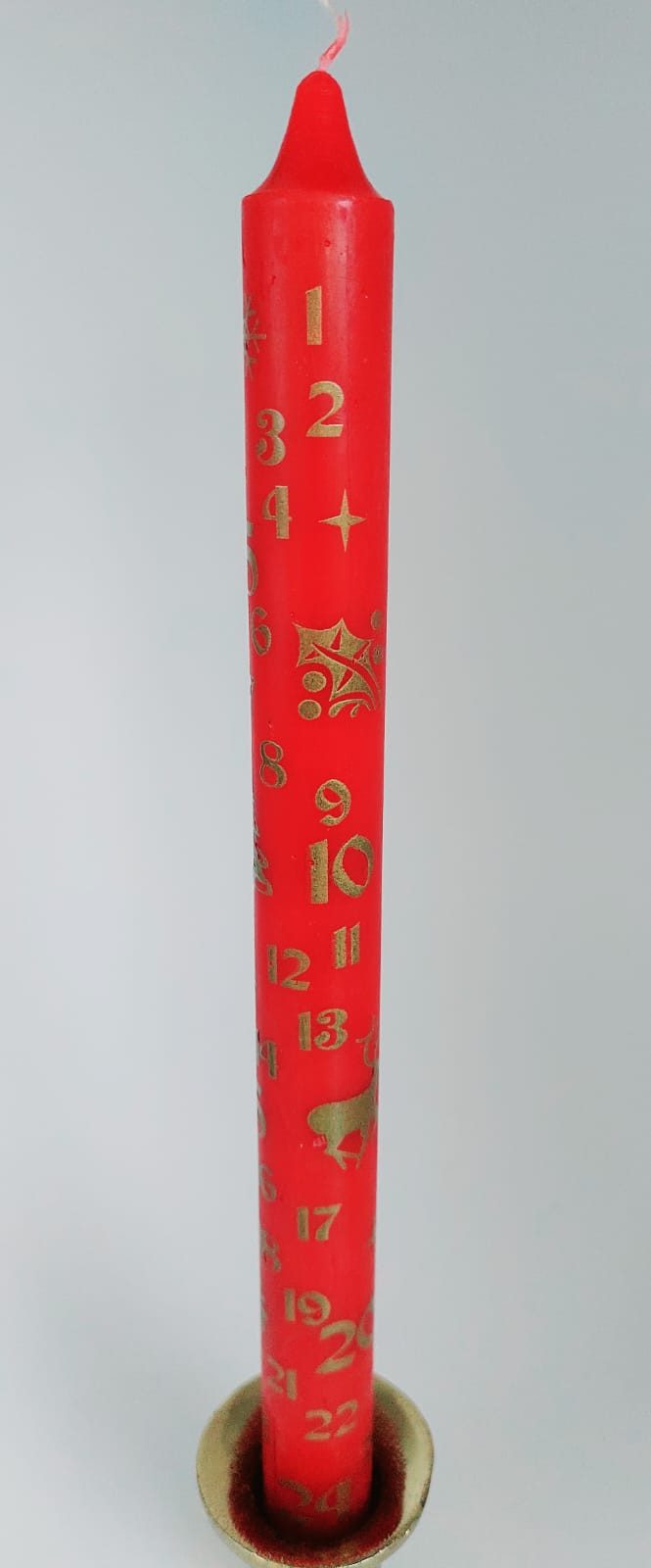 meytrade Adventskerze mit Zahlen 1-24, Countdown günstig online kaufen