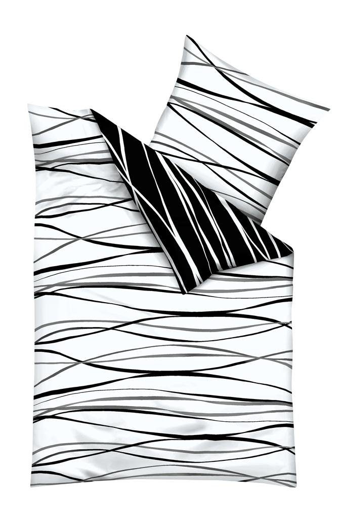 Kaeppel Wendebettwäsche Motion, Mako-Satin, 3 teilig, günstig online kaufen