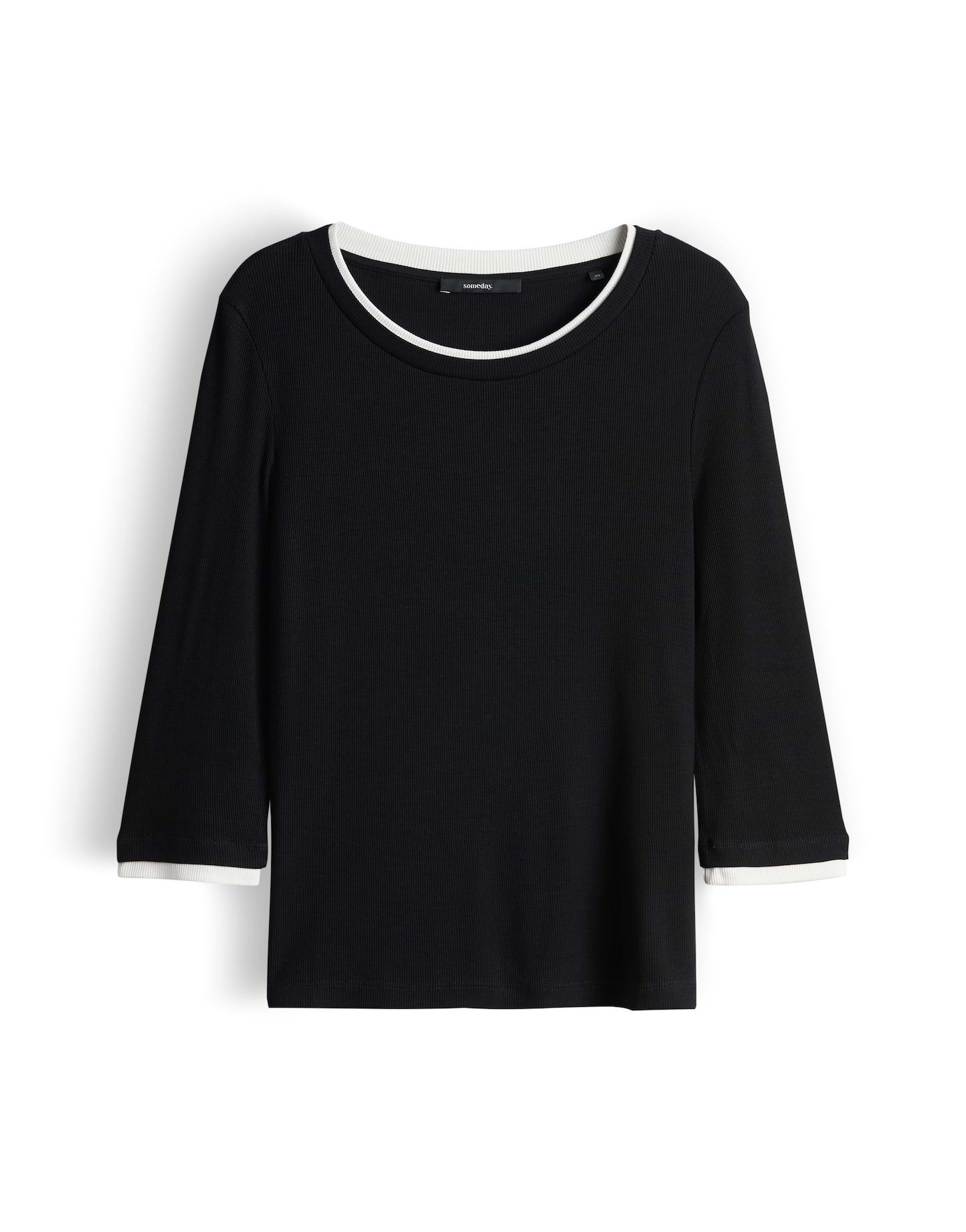 someday 3/4-Arm-Shirt KALORA Slim aus ECOVERO™ Viskosemix figurbetont gesch günstig online kaufen