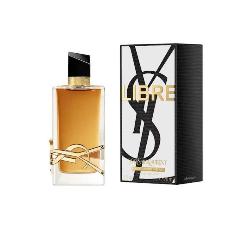 YVES SAINT LAURENT Eau de Parfum Libre Intense Damenduft 90ml, Ikonischer YSL-Flakon, warm-intensiver Duft, starke Signatur