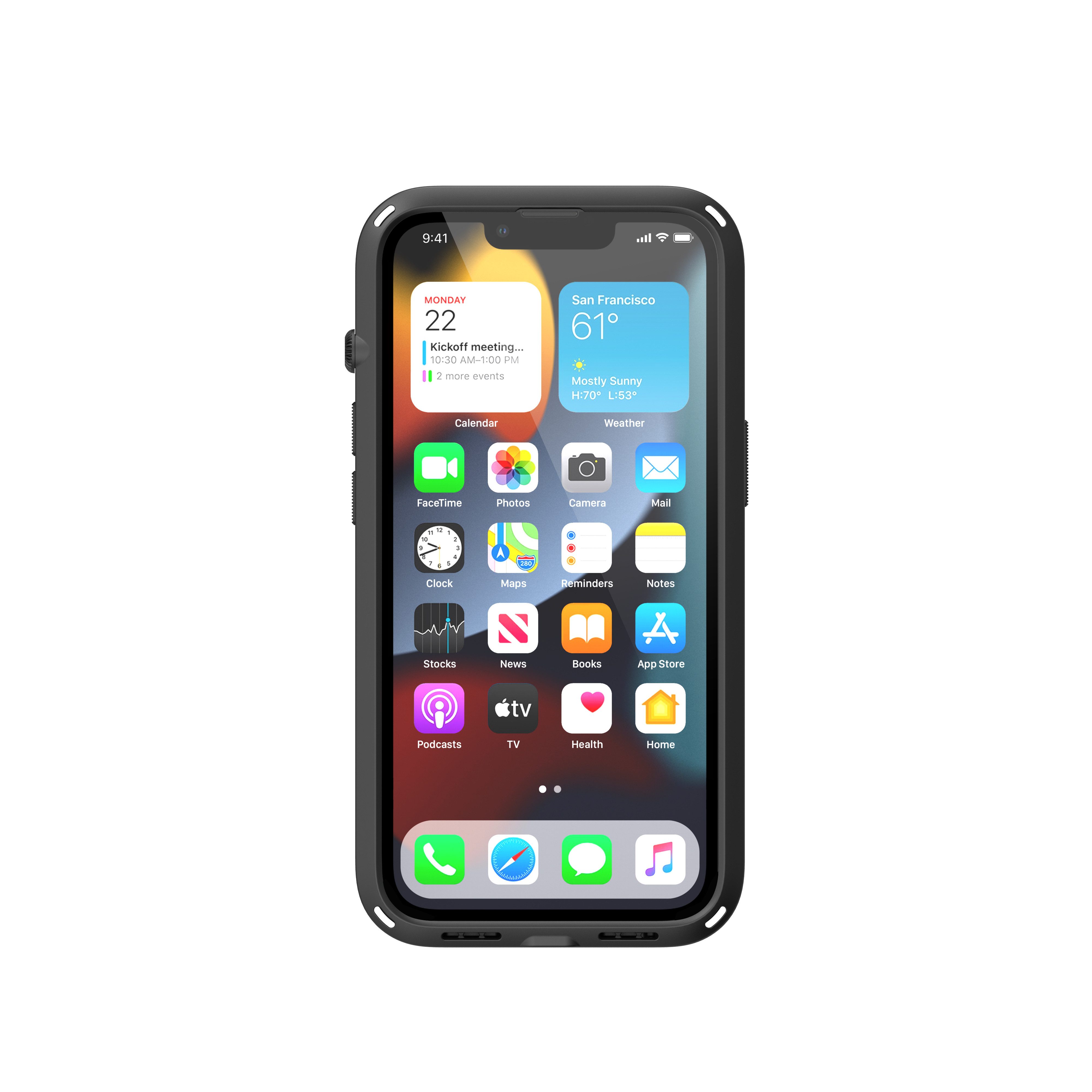 Catalyst Smartphone-Hülle Influence Case, für iPhone 13 Pro Max, Stealth Black