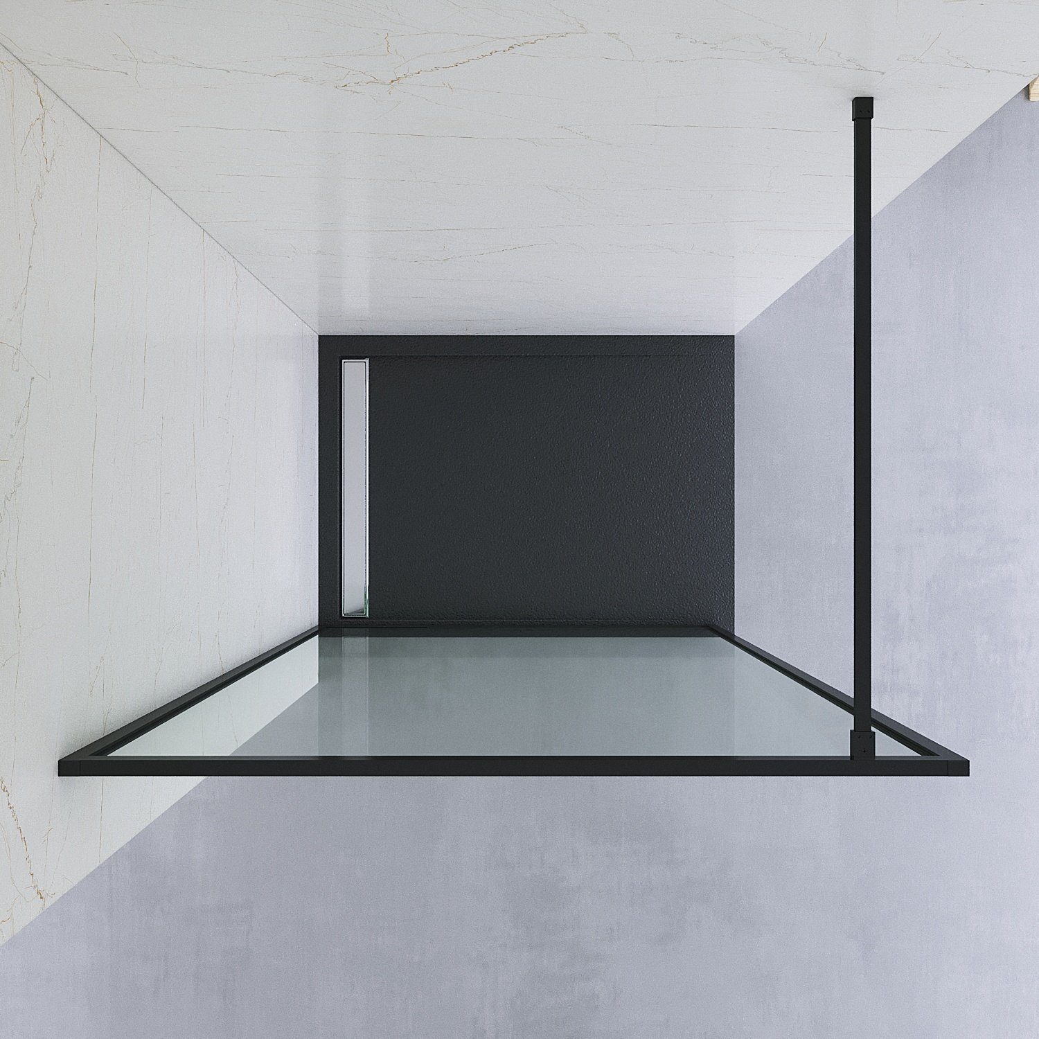 AQUABATOS Walk-in-Dusche Duschwand für Dusche Walk in Dusche Duschabtrennun günstig online kaufen