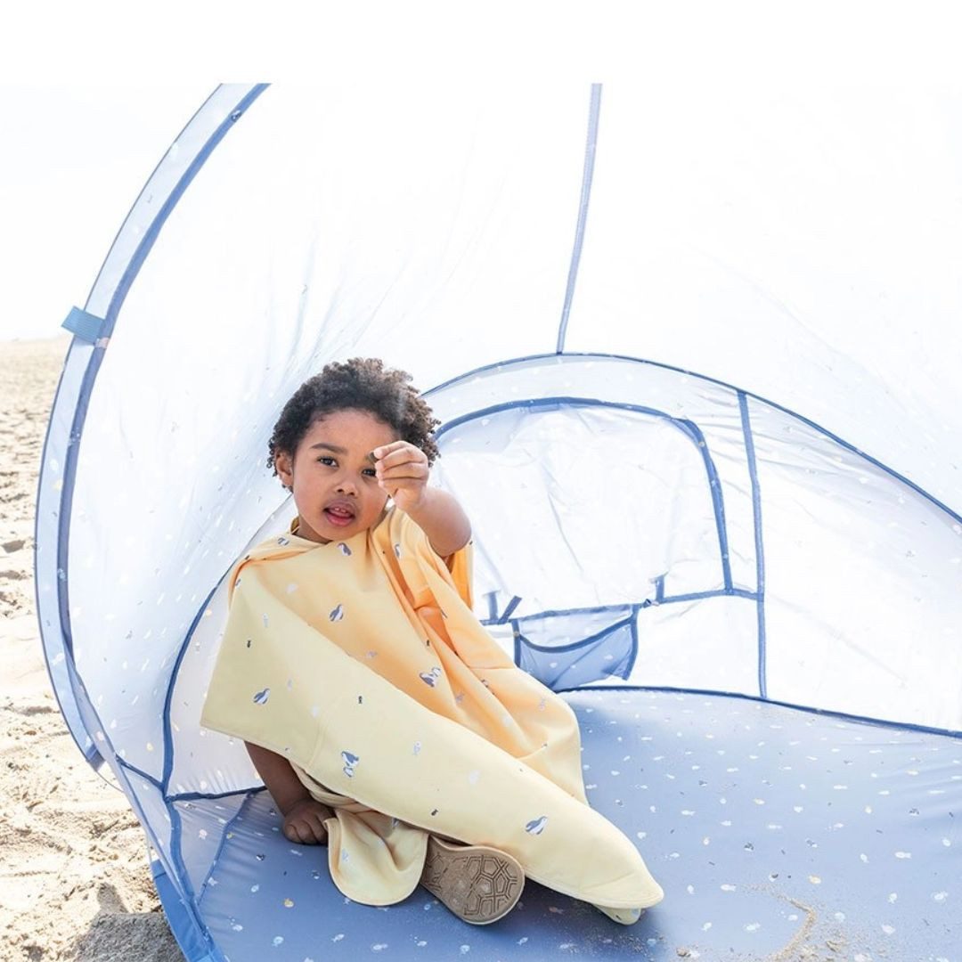 suebidou Wurfzelt Sonnenzelt Strandzelt Kinderstrandzelt 90 x 90 cm, (90 x 90 cm), nachhaltig, kreativ