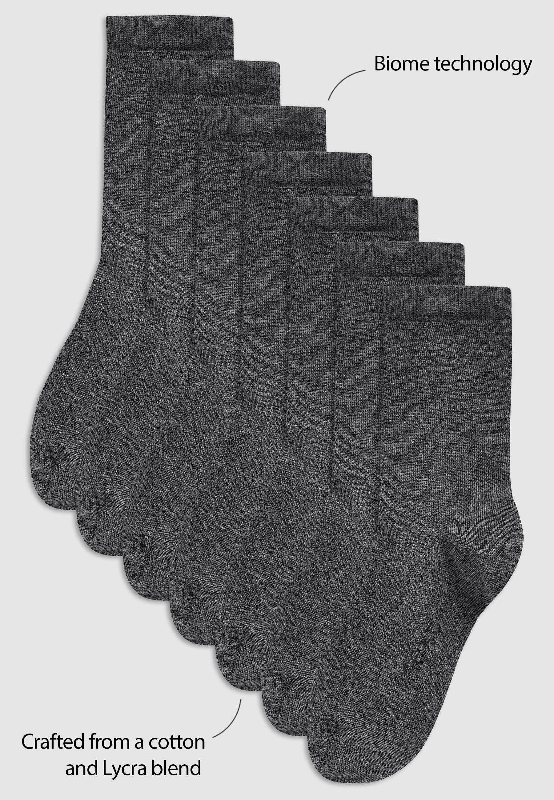 Next Kurzsocken Socken mit hohem Baumwollanteil, 7er-Pack (7-Paar)