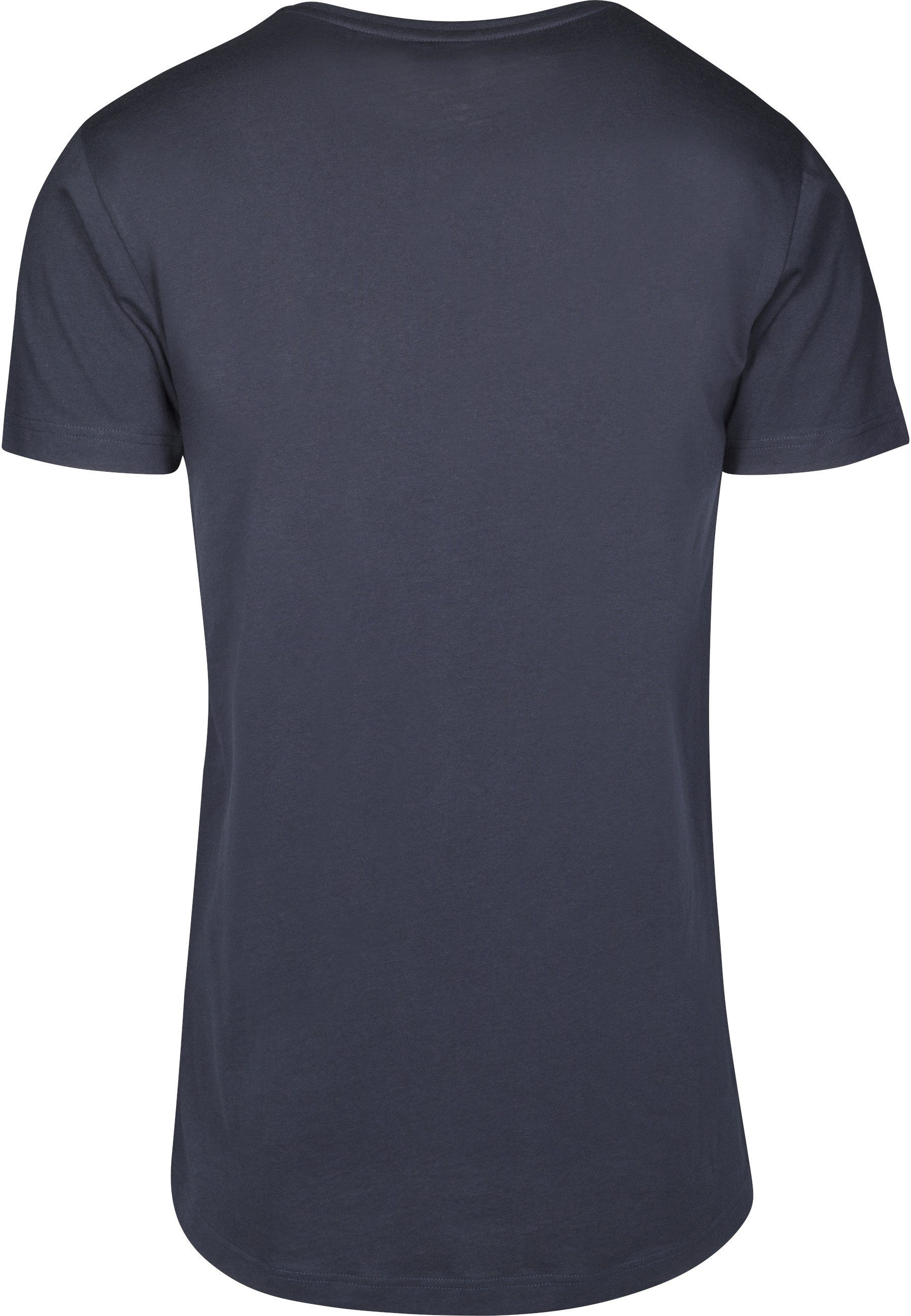 URBAN CLASSICS Kurzarmshirt Urban Classics Herren Shaped Long Tee (1-tlg) – Bild 2 von 5