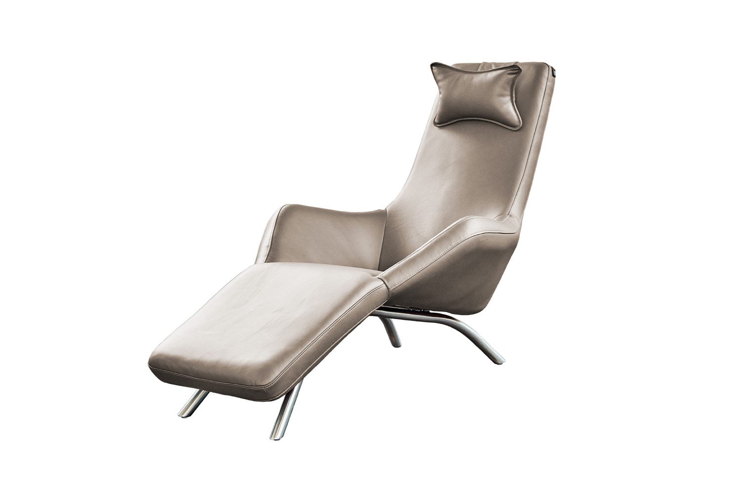 KAWOLA Relaxliege CAVAL, Leder verschiedene Farben günstig online kaufen