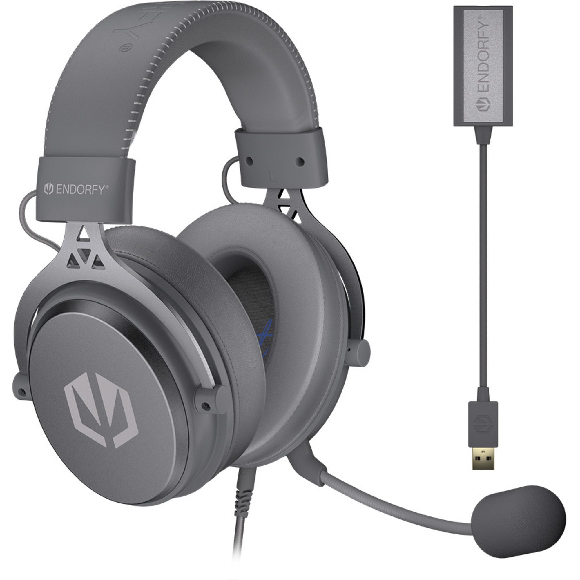 ENDORFY ENDORFY VIRO Plus USB Alt Gray, Gaming-Headset, Headset