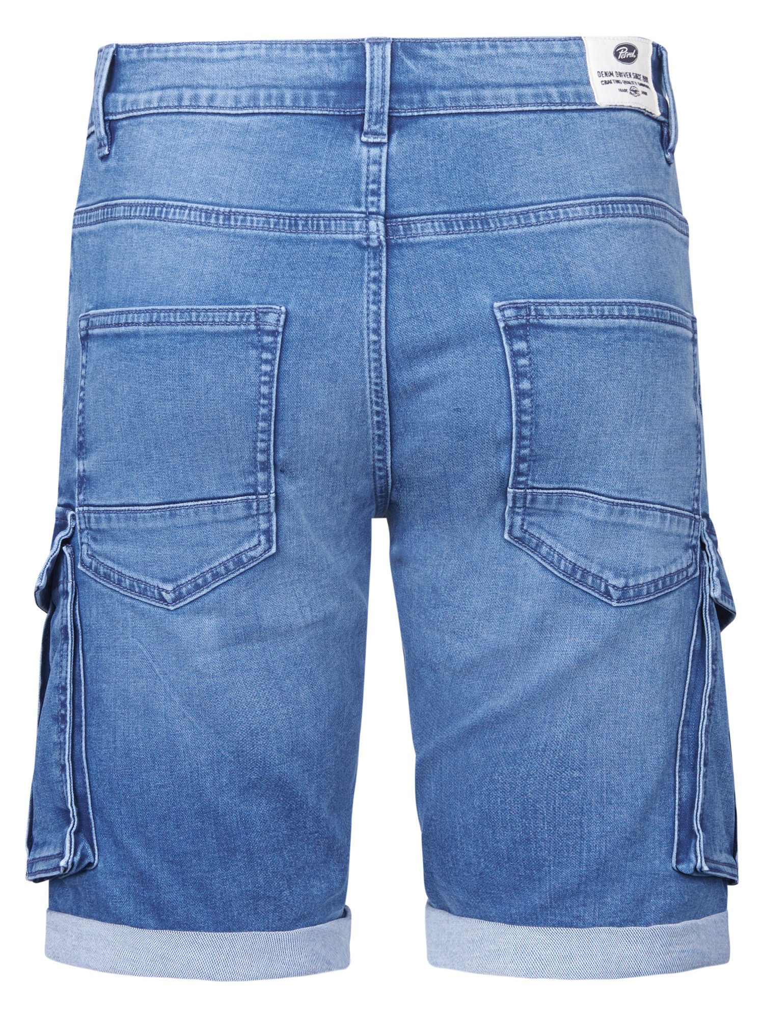 Petrol Industries Bermudas - Jeansshorts im Cargo-Style