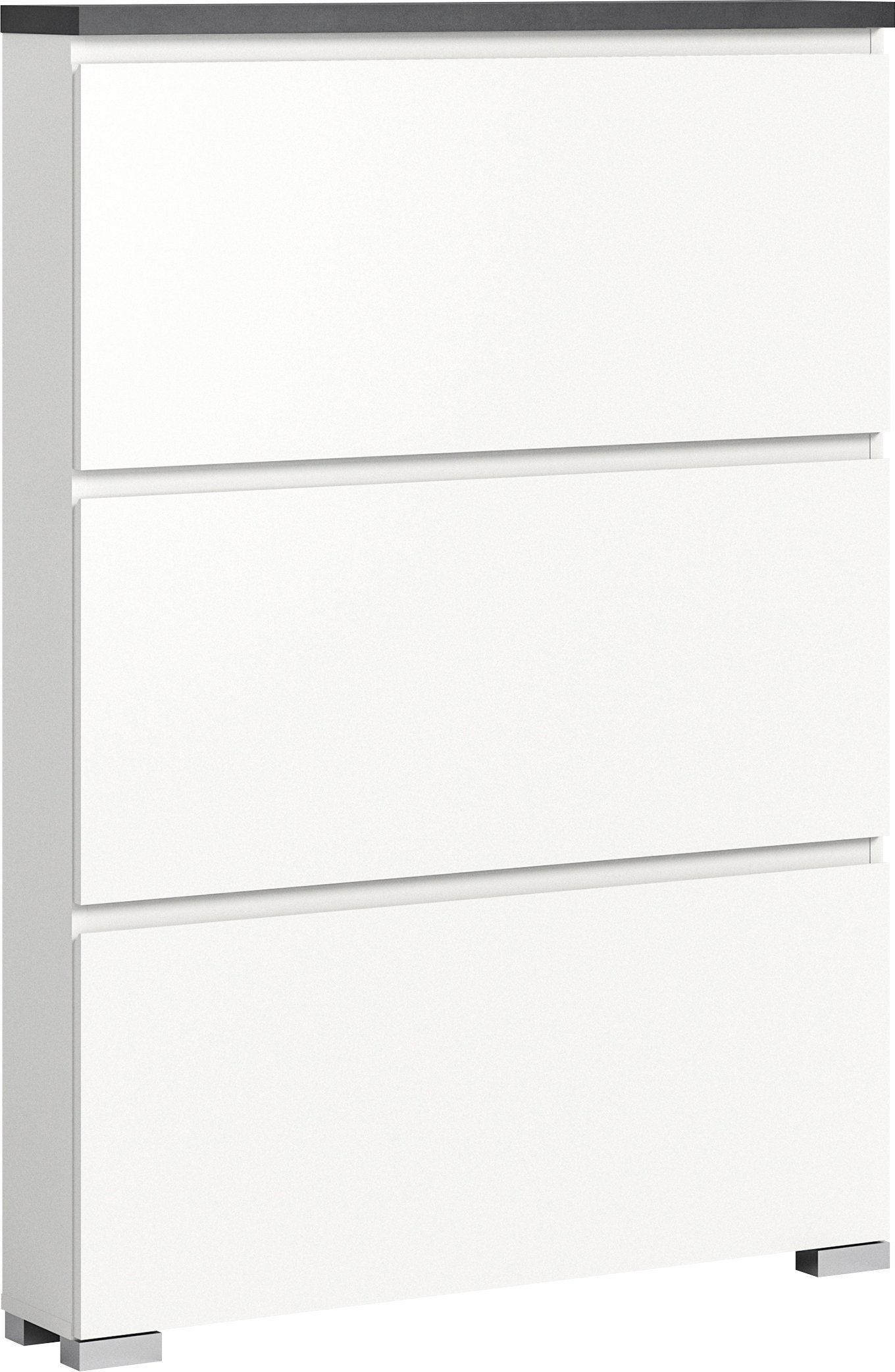 INOSIGN Schuhschrank Skoskap, Tiefe 18cm, 3 Klappen mit Schuhwalze, Platz f günstig online kaufen