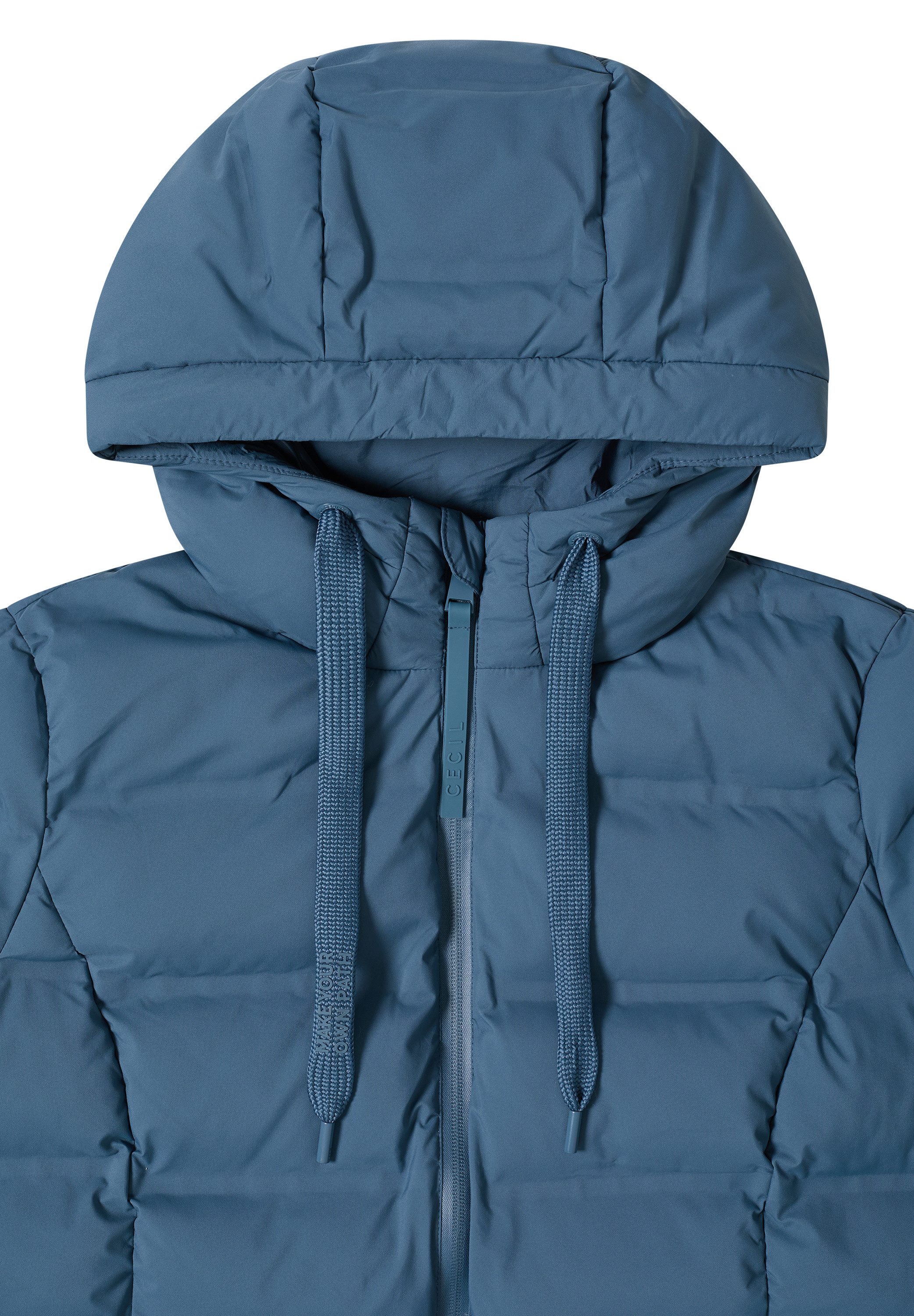 CECIL Steppjacke mit Kapuze mit Tunnelzugband