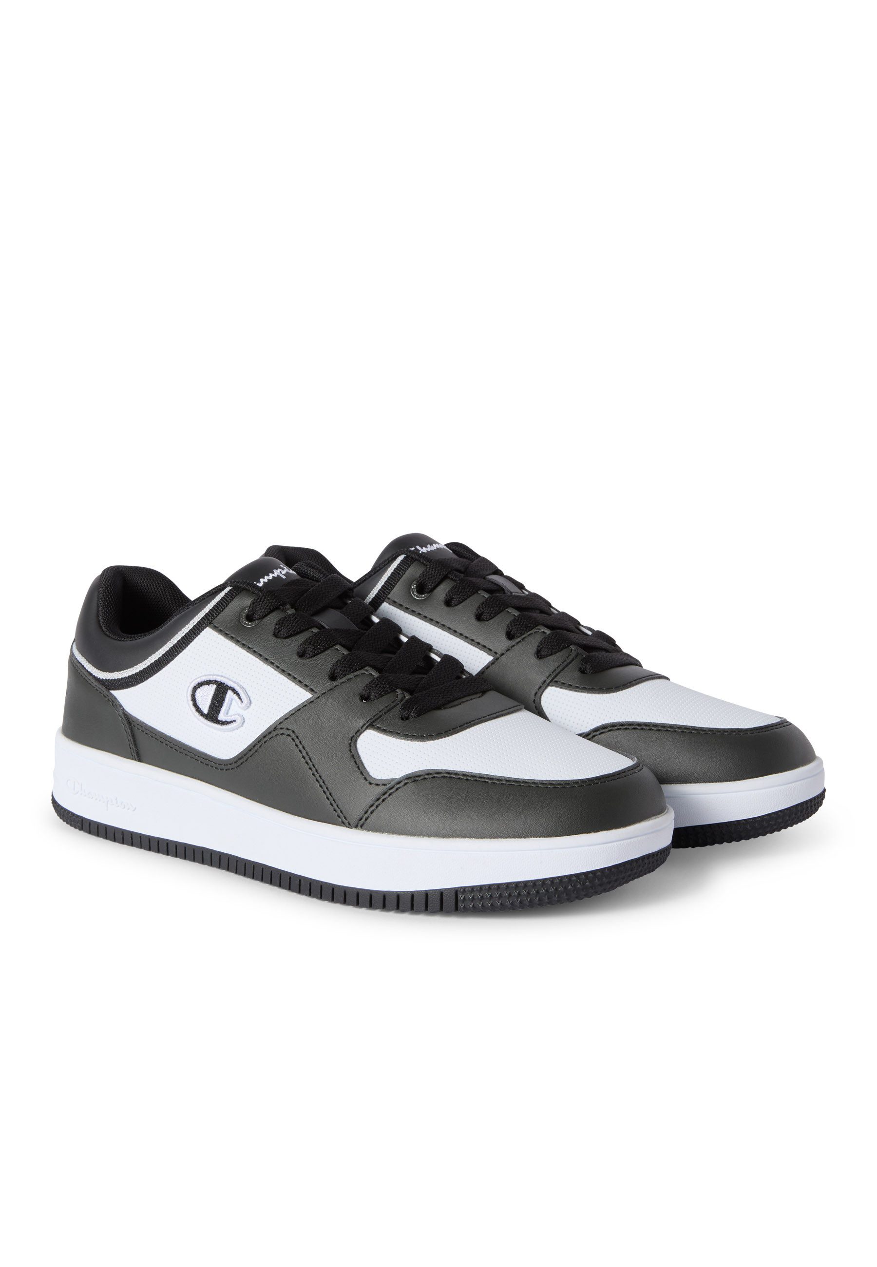 Champion RD18 LOW Sneaker mit Gummilaufsohle, leicht profiliertes Laufsohlenprofil