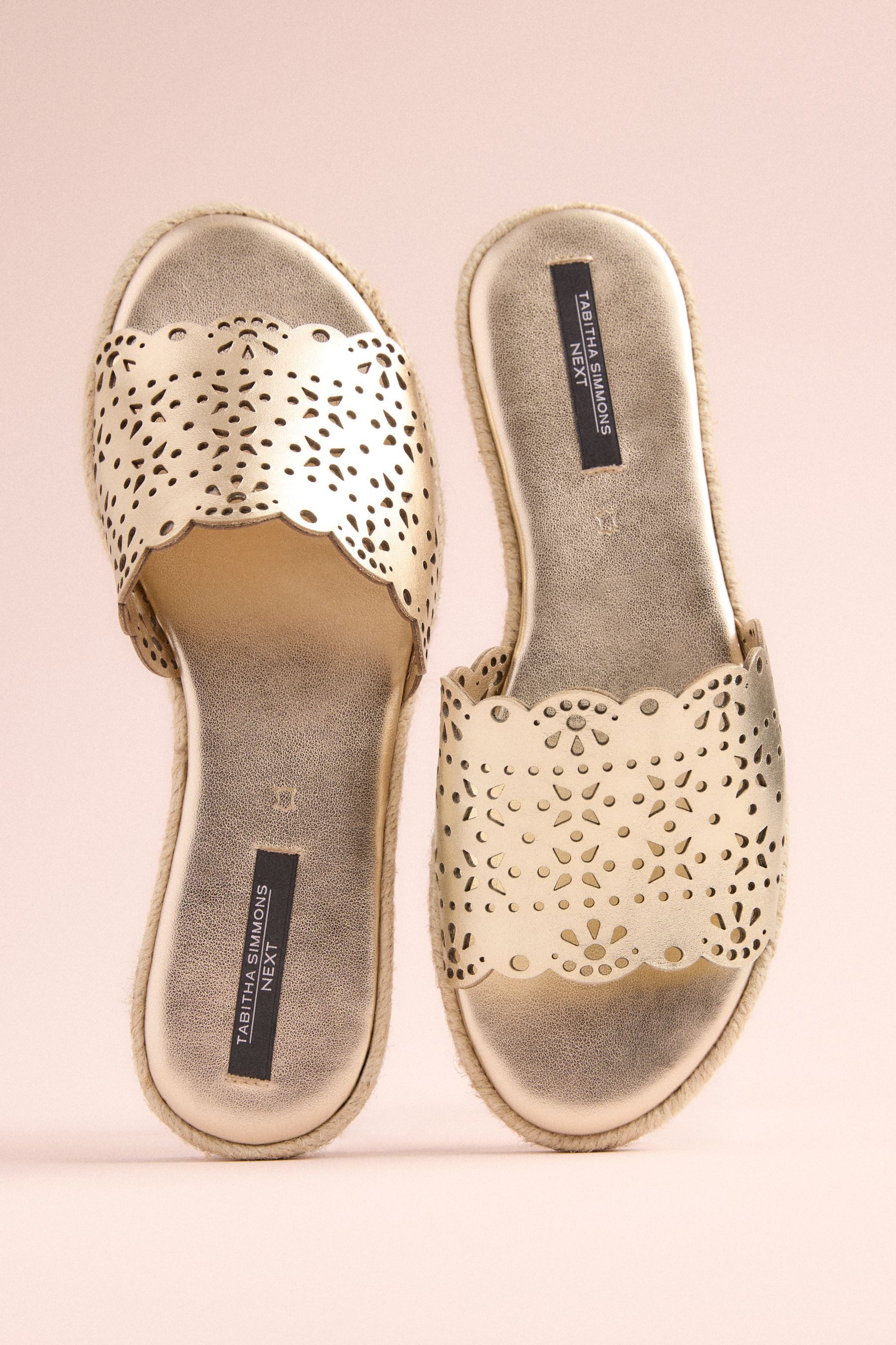 Next Runde Tabitha Simmons x Next Darcy Pantoletten Espadrille (1-tlg)