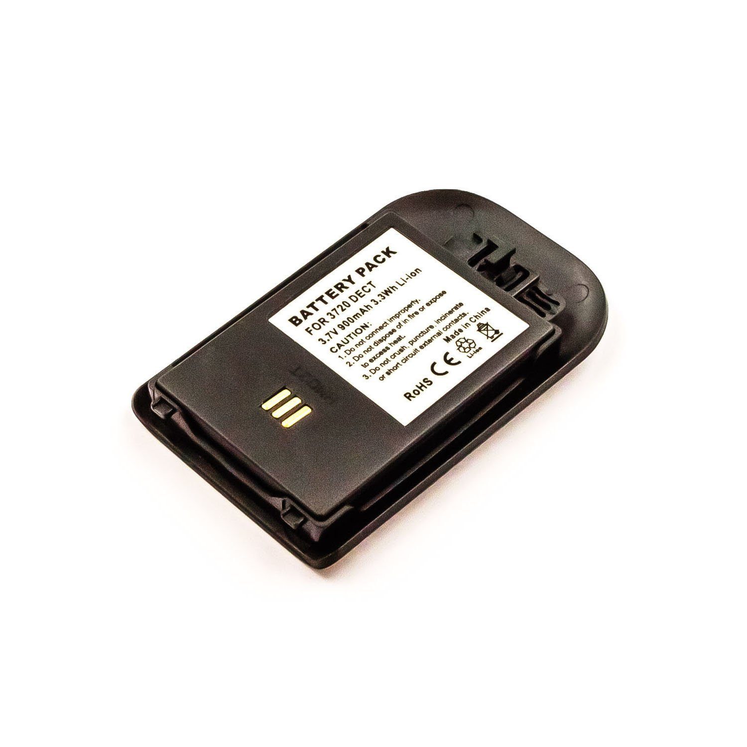 Akku 660190/R2B Ascom 900 mAh Akku St) MobiloTec mit Akku kompatibel (1