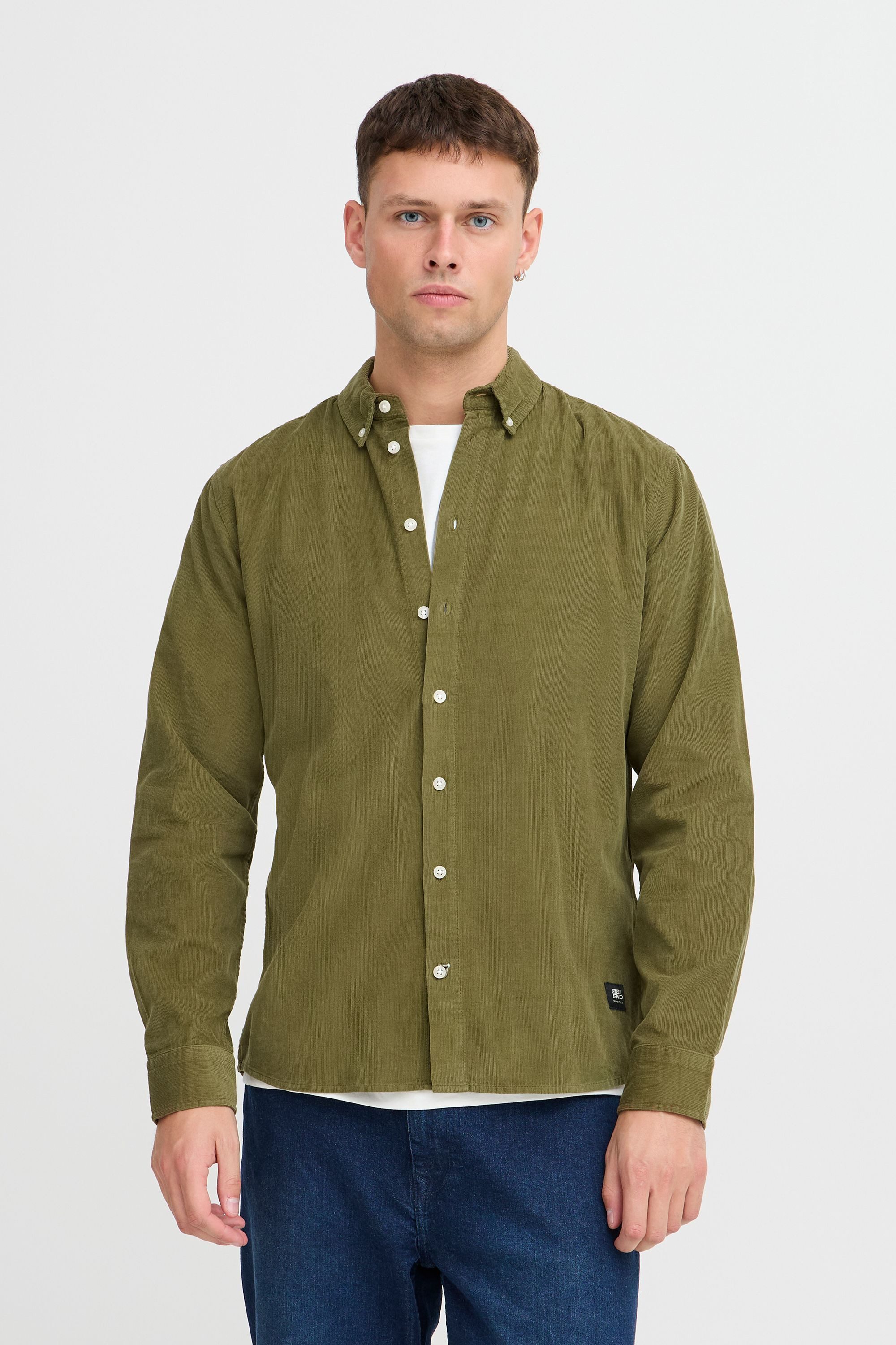 Blend Langarmhemd BHShirt Lässiges Langarmhemd