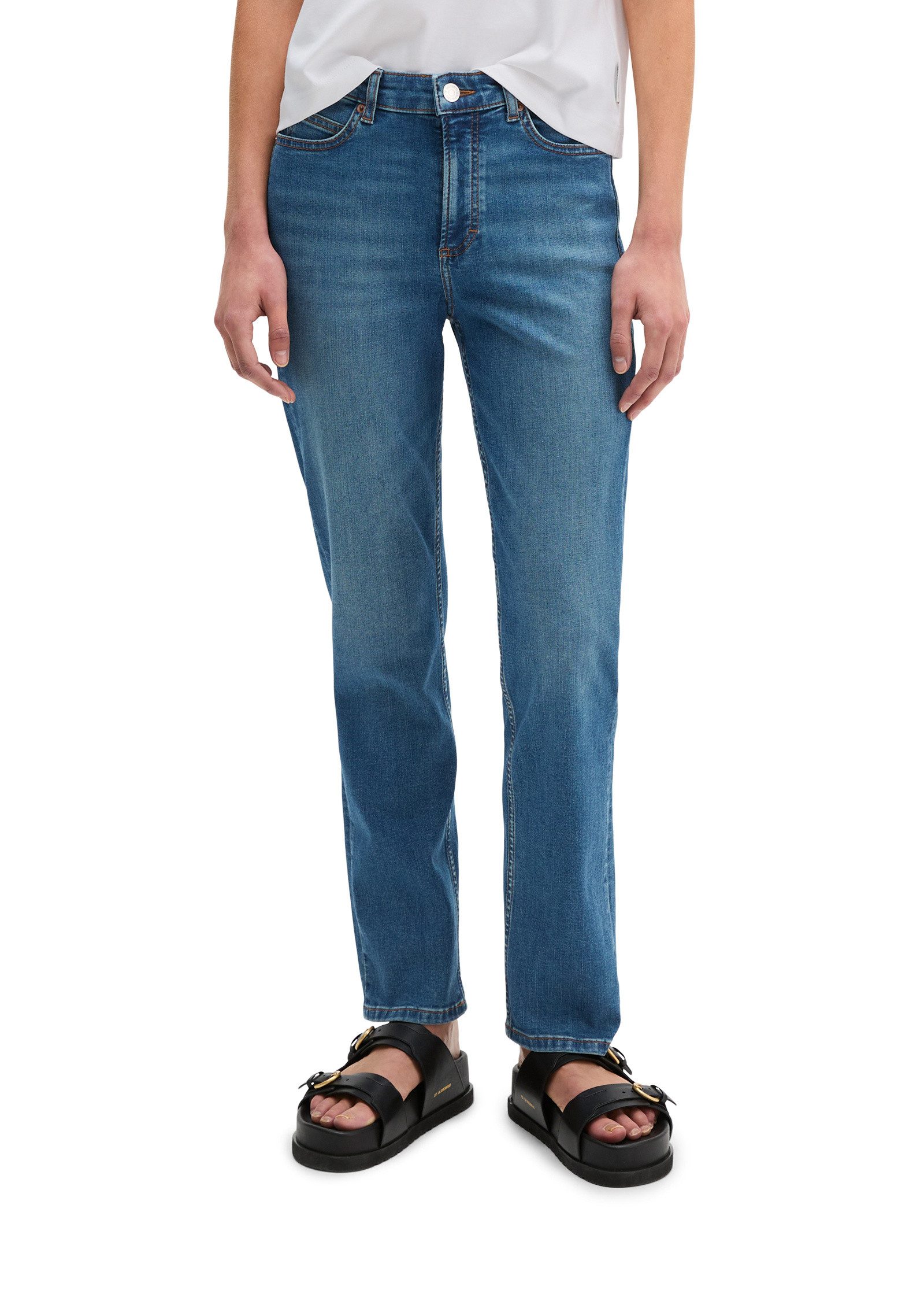 Marc O'Polo Regular-fit-Jeans aus leichtem Stretch-Denim