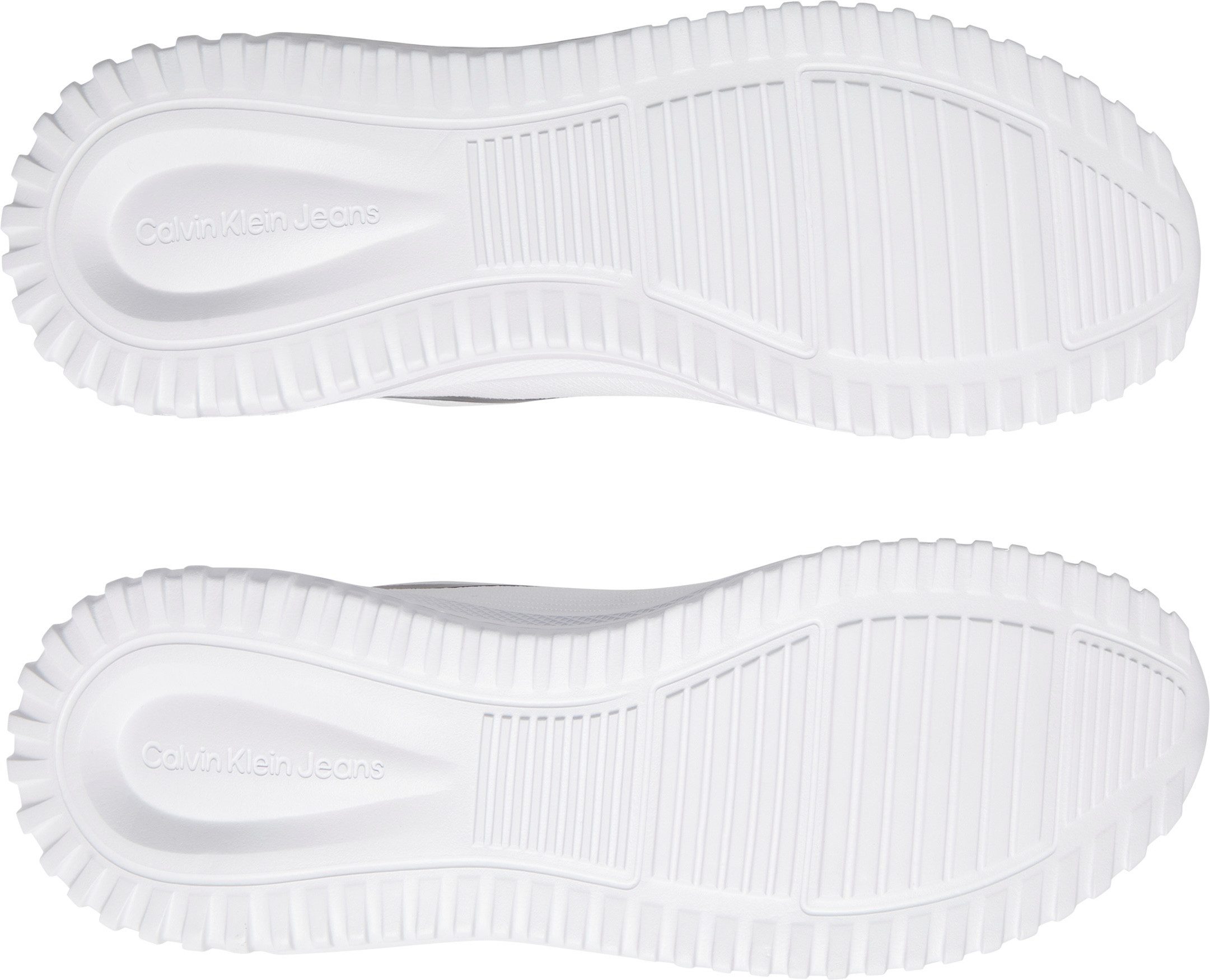 Calvin Klein Jeans EVA RUNNER LOW LACE ML MIX II Sneaker Freizeitschuh, Halbschuh, Schnürschuh mit CK-Logo