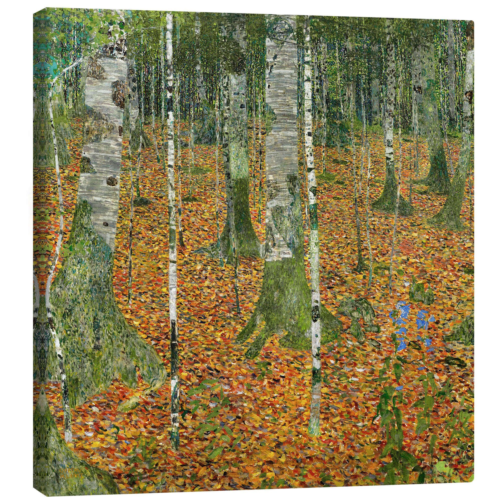 Posterlounge Wandbild Birkenwald, Gustav Klimt, erhältlich als Poster, Leinwandbild, Wandsticker oder Acrylglasbild