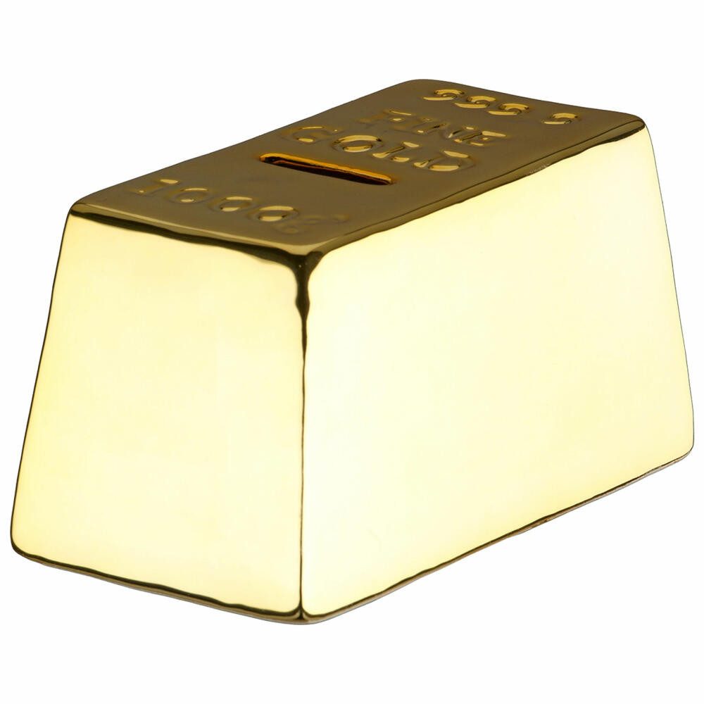 GILDE Spardose Goldbarren