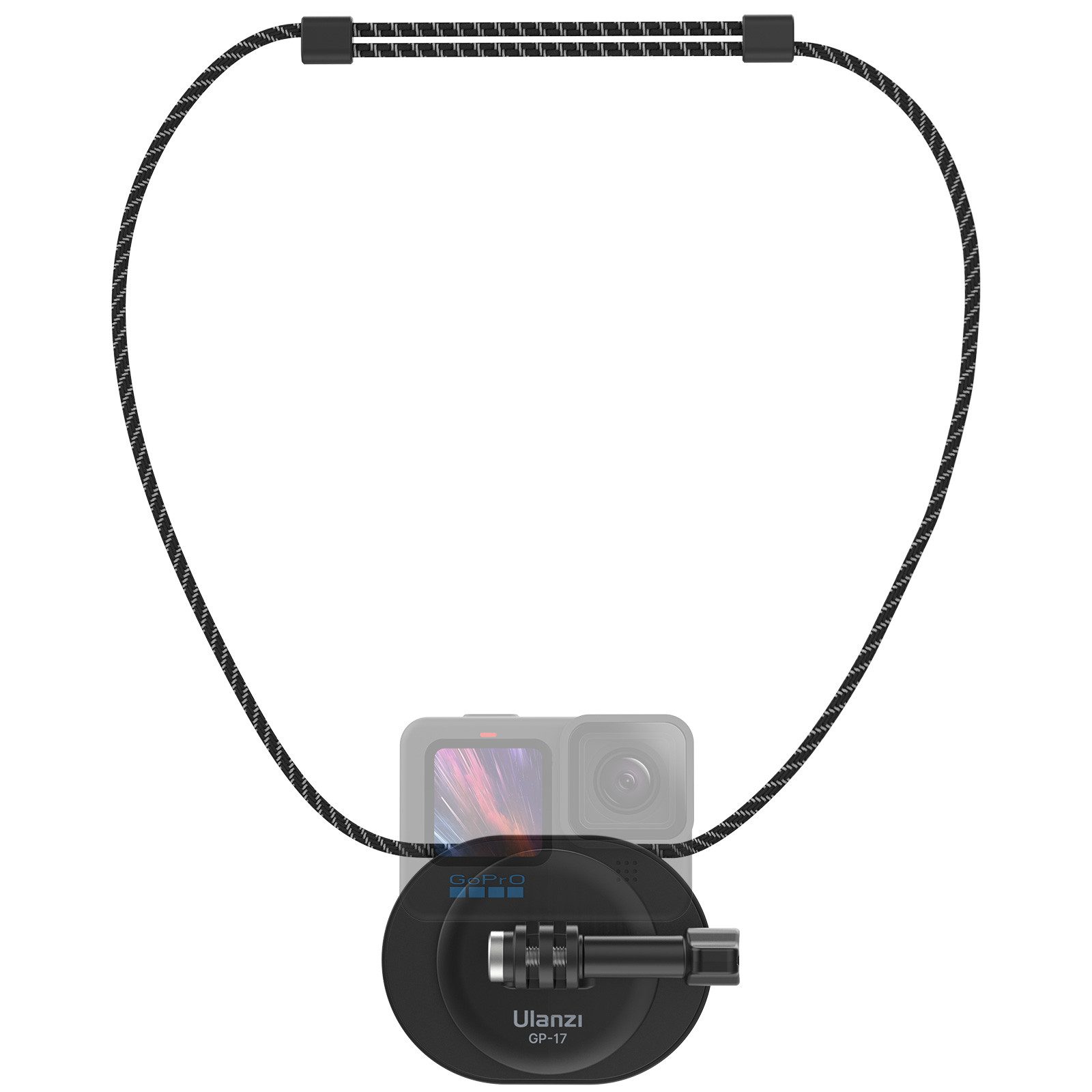 Action Cam-Halterung GP-17 Magnetische Halshalterung für GoPro Insta360 DJI