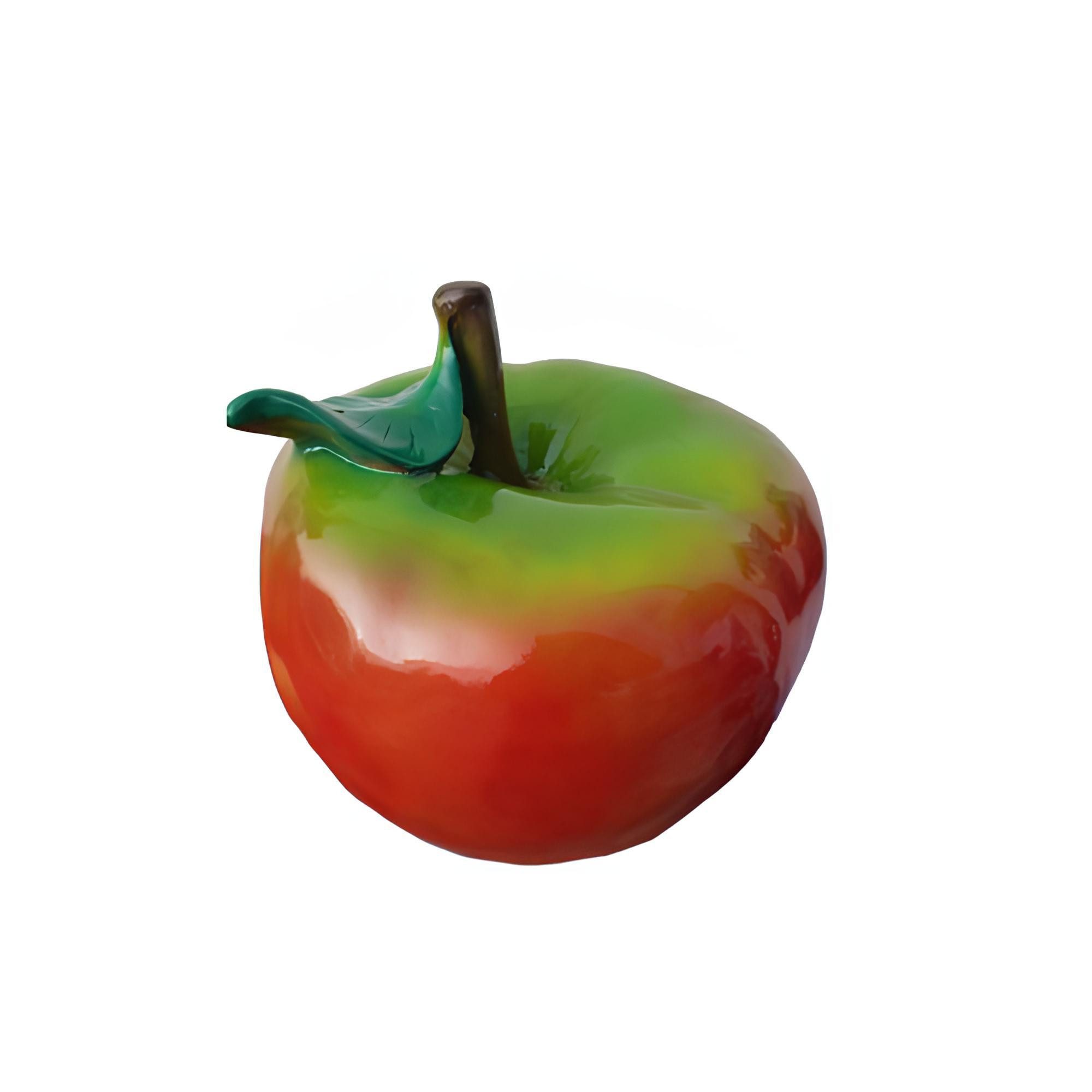 Xlmoebel Dekofigur Apfel-Skulptur aus hochwertigem Material für Garten und Terrasse (Skulptur), Hergestellt in Europa