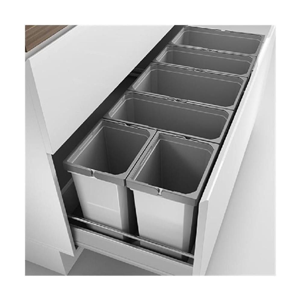 Naber Mülleimer Cox® Box 350 S/1200-6, Abfallsammler für vorhandene Auszüge