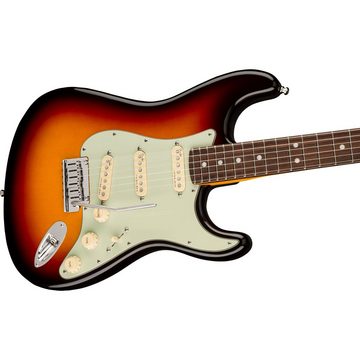 Fender E-Gitarre, American Ultra Stratocaster RW Ultraburst - E-Gitarre