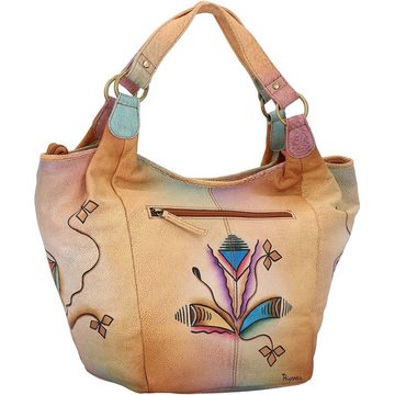 GreenLand Nature Schultertasche Art+Craft, Leder