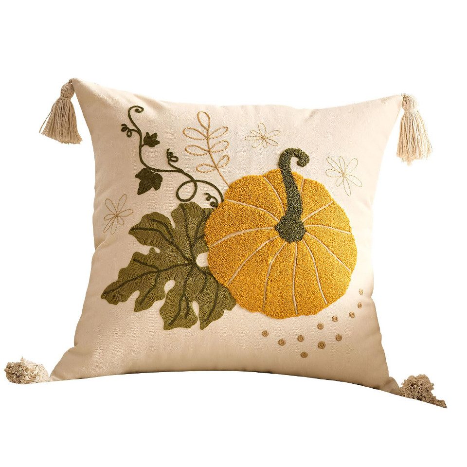 CLTYQ Kissenbezug Herbst Deko Kissenbezüge, Kissenbezug Herbst 45x45cm, Kissenhülle für DekoSofa Home Garten Schlafzimmer