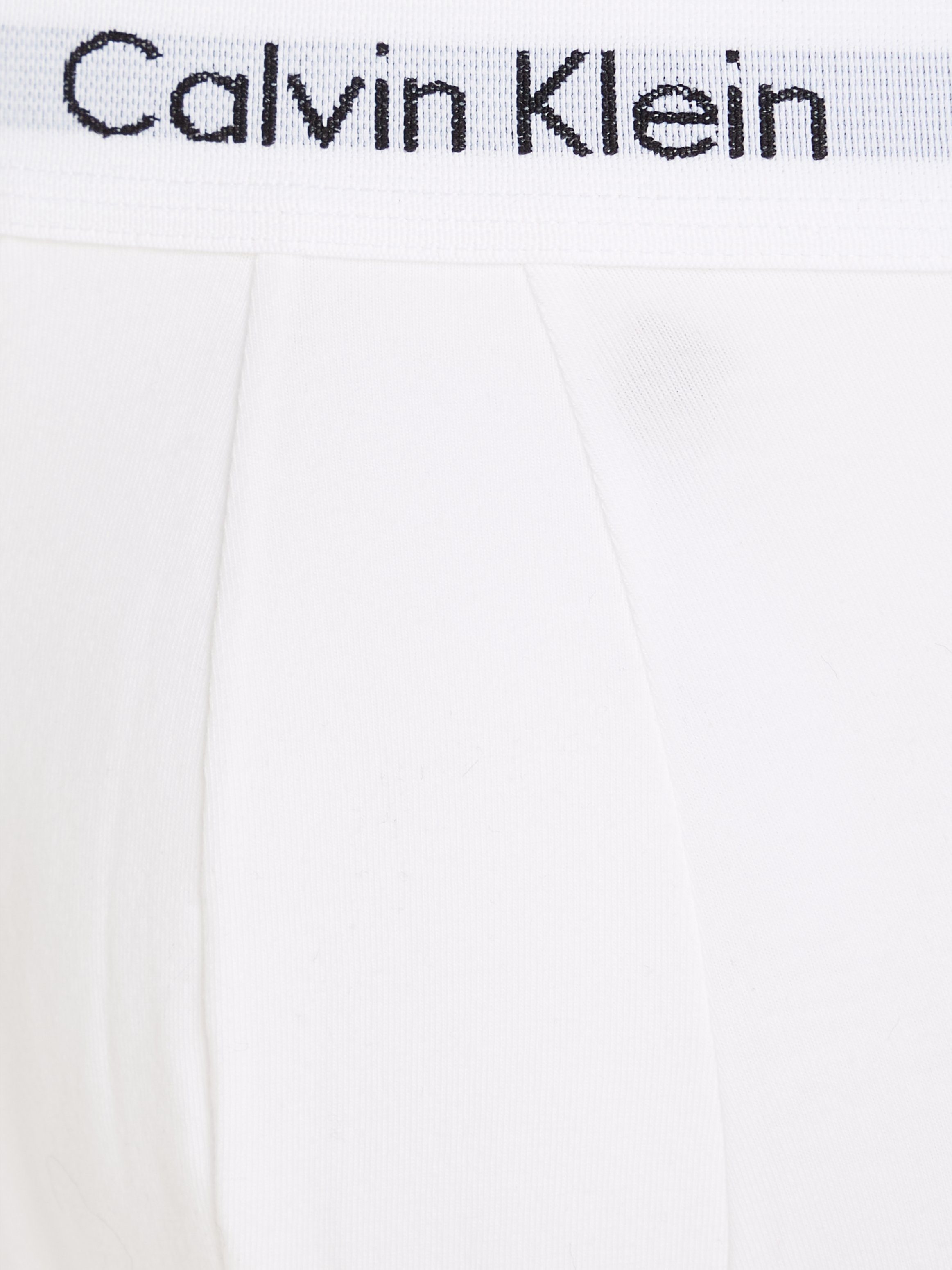 Klein Calvin (3-St) Underwear Hipster mit Webbund weißem