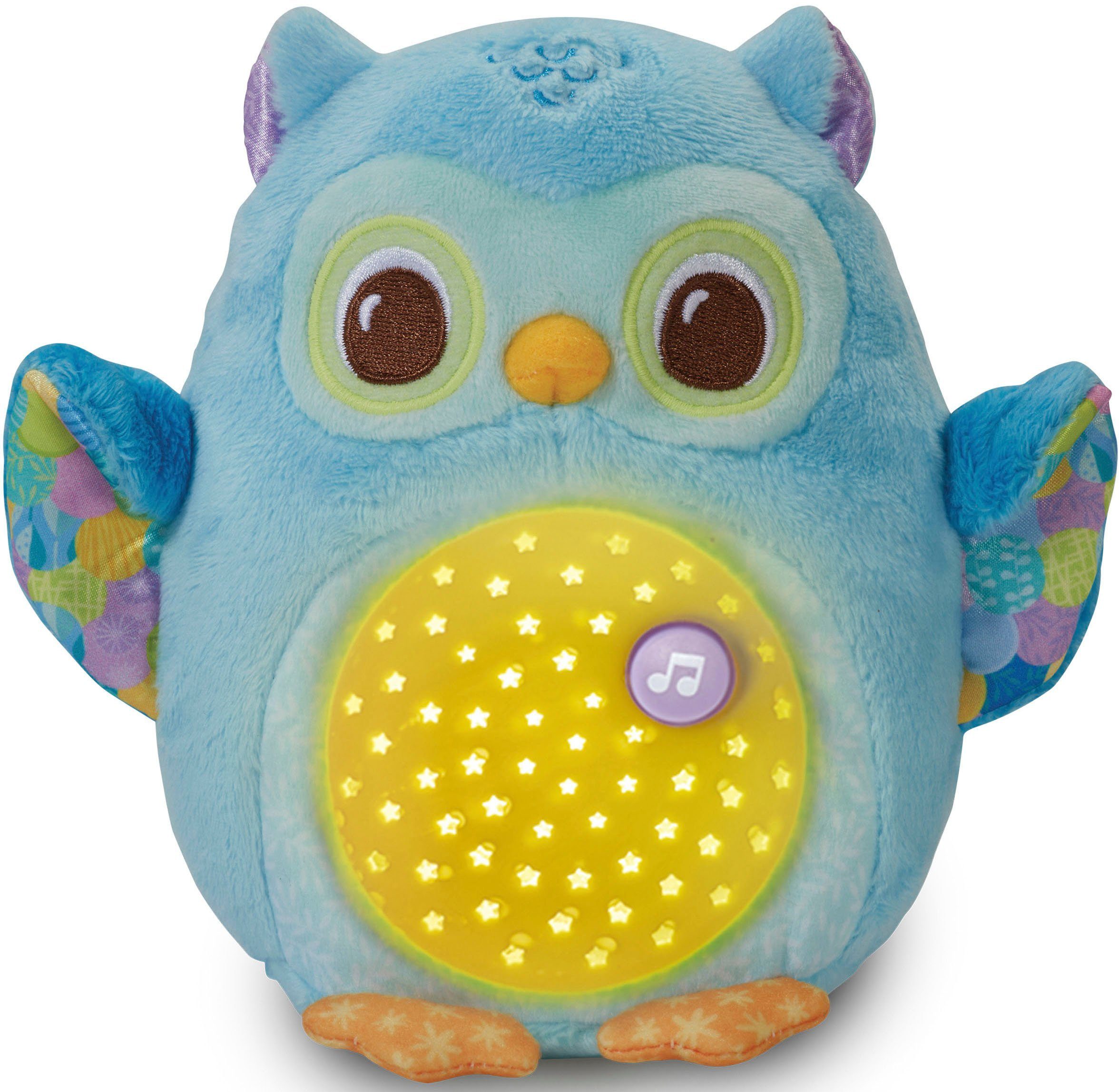 Vtech® Kuscheltier Vtech Baby, Leuchtende Plüscheule, mit Licht- und Soundeffekt