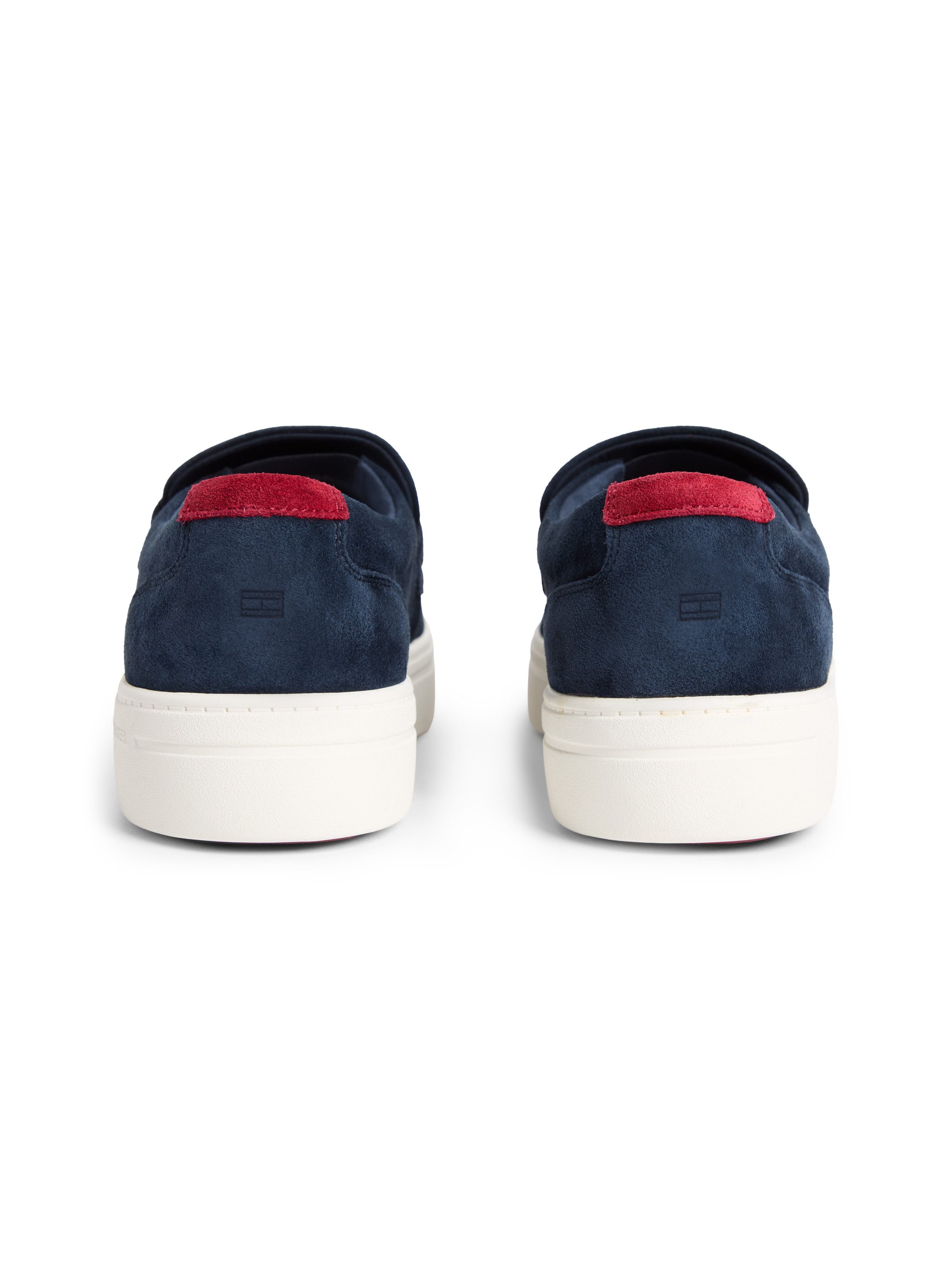 Tommy Hilfiger MODERN LIGHT HYBRID SUEDE LOAFER Loafer Businessschuh, Slipper, Schlüpfschuh, mit modischem Zierriegel