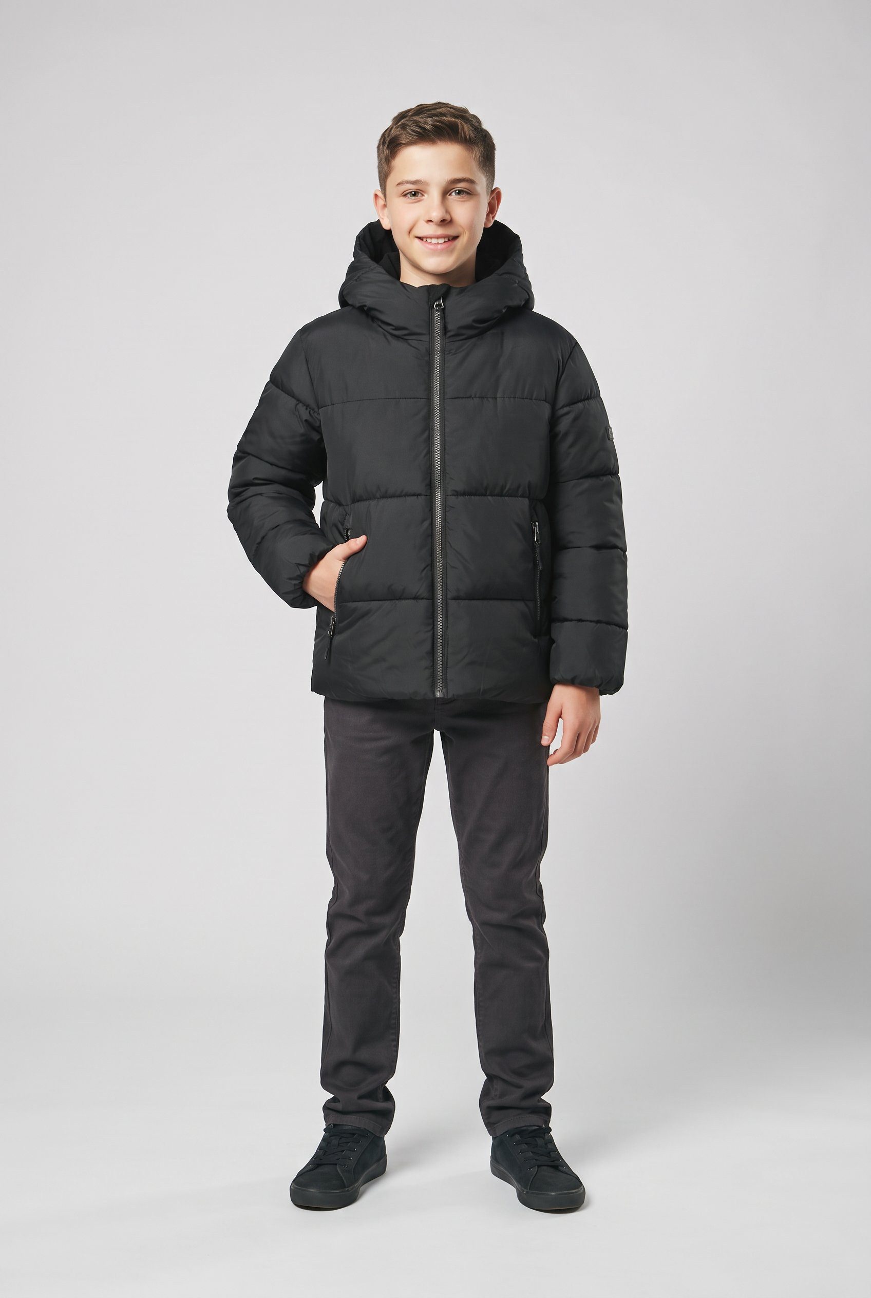 Icepeak Steppjacke KENMARE JR für Kinder und Jugendliche, wasserabweisend, winddicht, aus Polyester – Bild 5 von 5