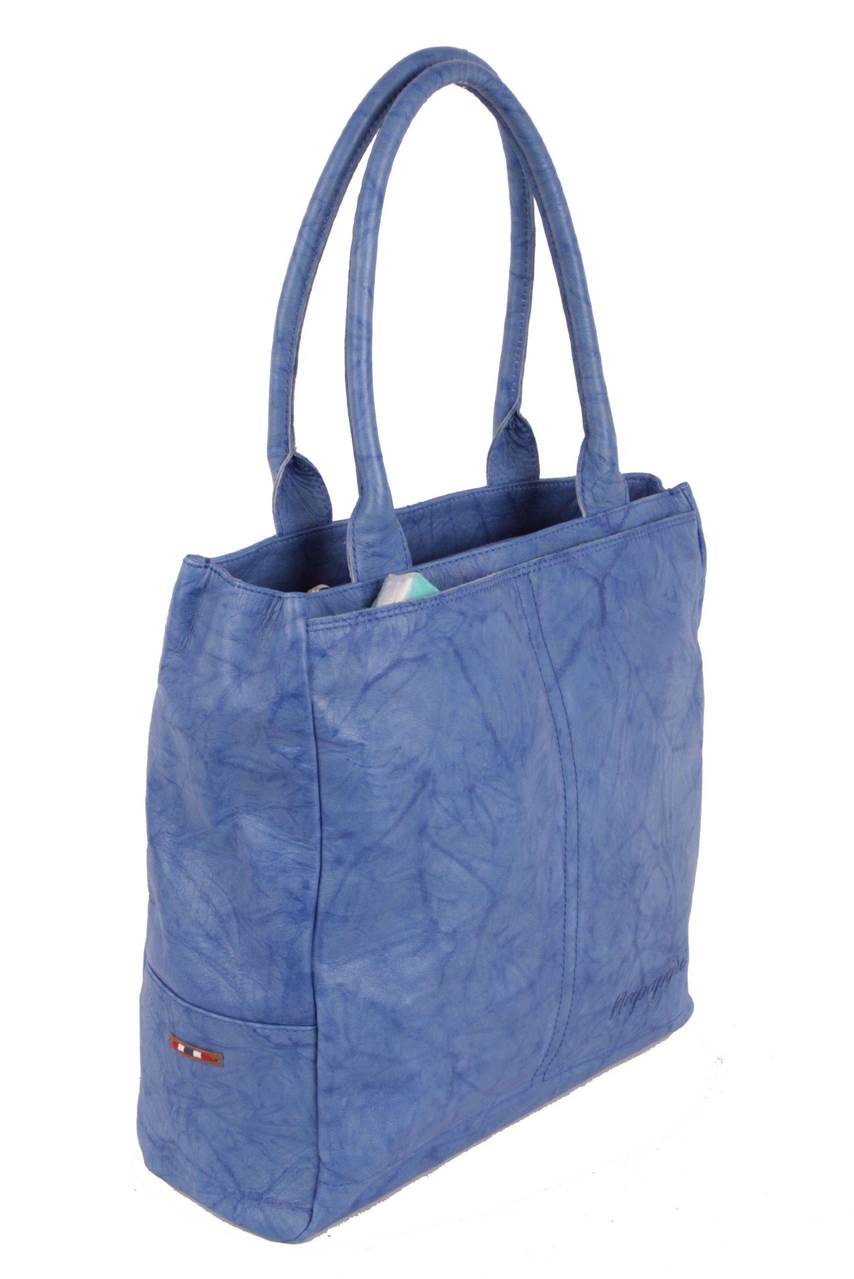 Napapijri Shopper Napapijri ASKIM SHOPPER Tasche Blau N4L02-B23