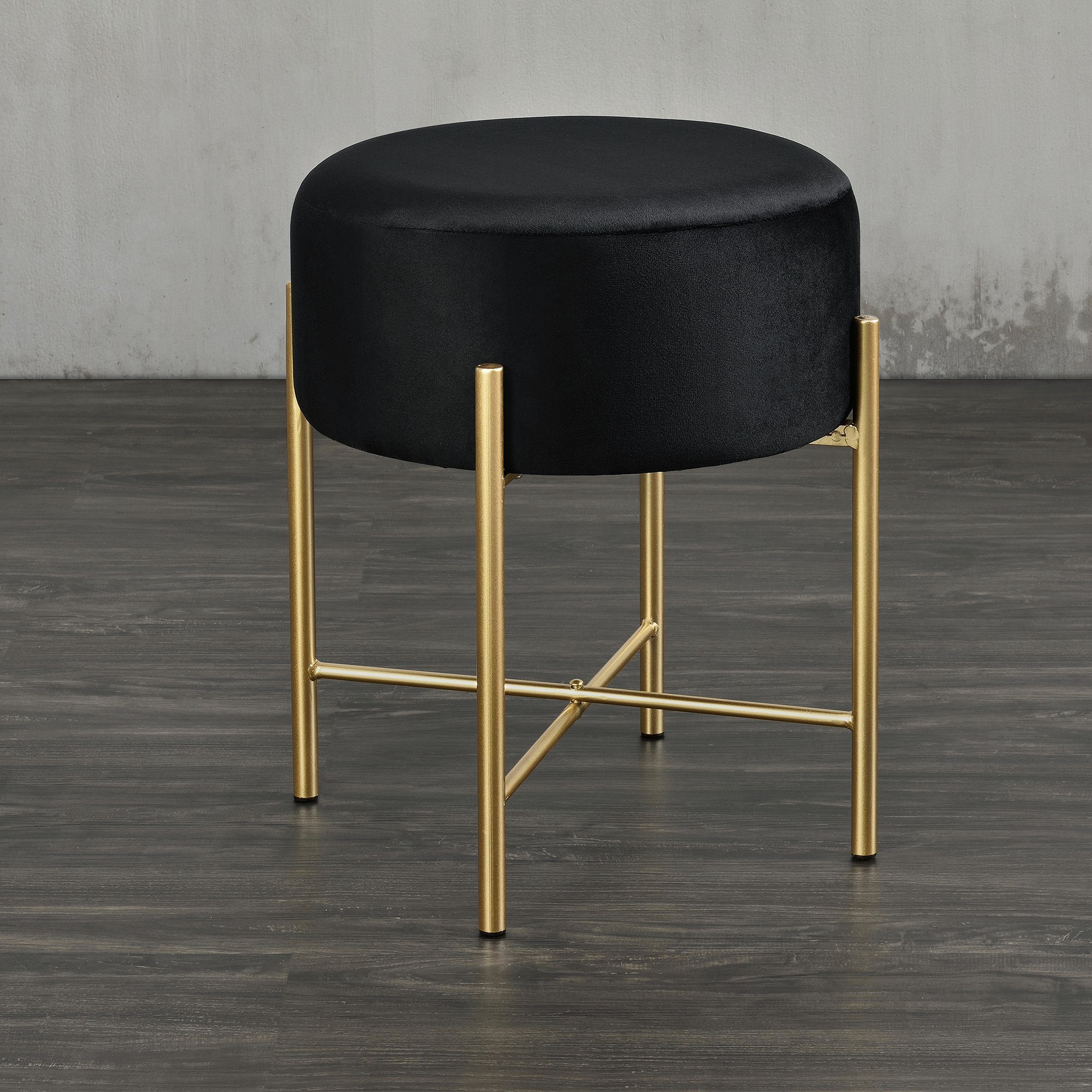 en.casa Sitzhocker, »Kungälv« Polsterhocker 100kg Metallgestell günstig online kaufen