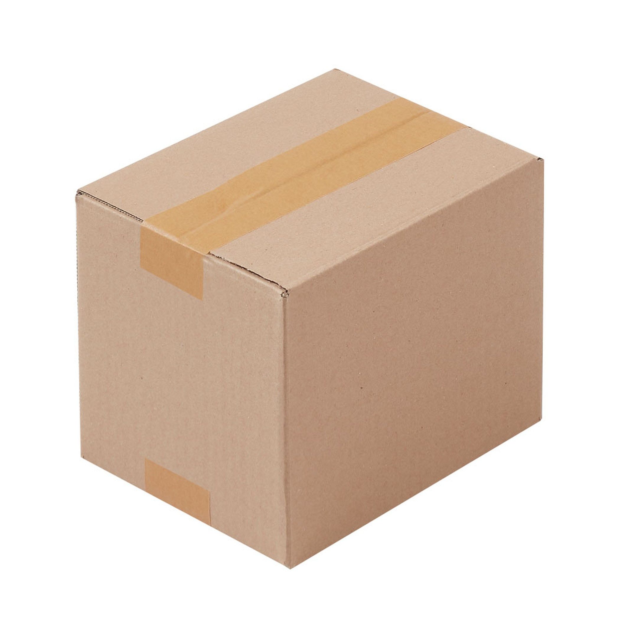 BB-Verpackungen Versandkarton Faltkarton, 1-wellig, 190 x 150 x 140 mm, 100 Stück