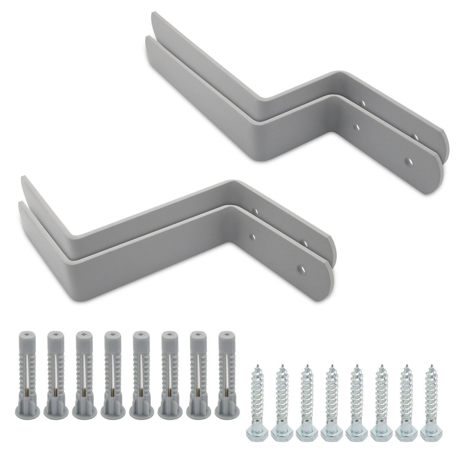 ARLI Bierzeltgarnitur Wandhalterung für Festzeltgarnitur, (Set, 1-tlg., Set), Bierbank + Bierbanktisch Aufhängung Wandhalter