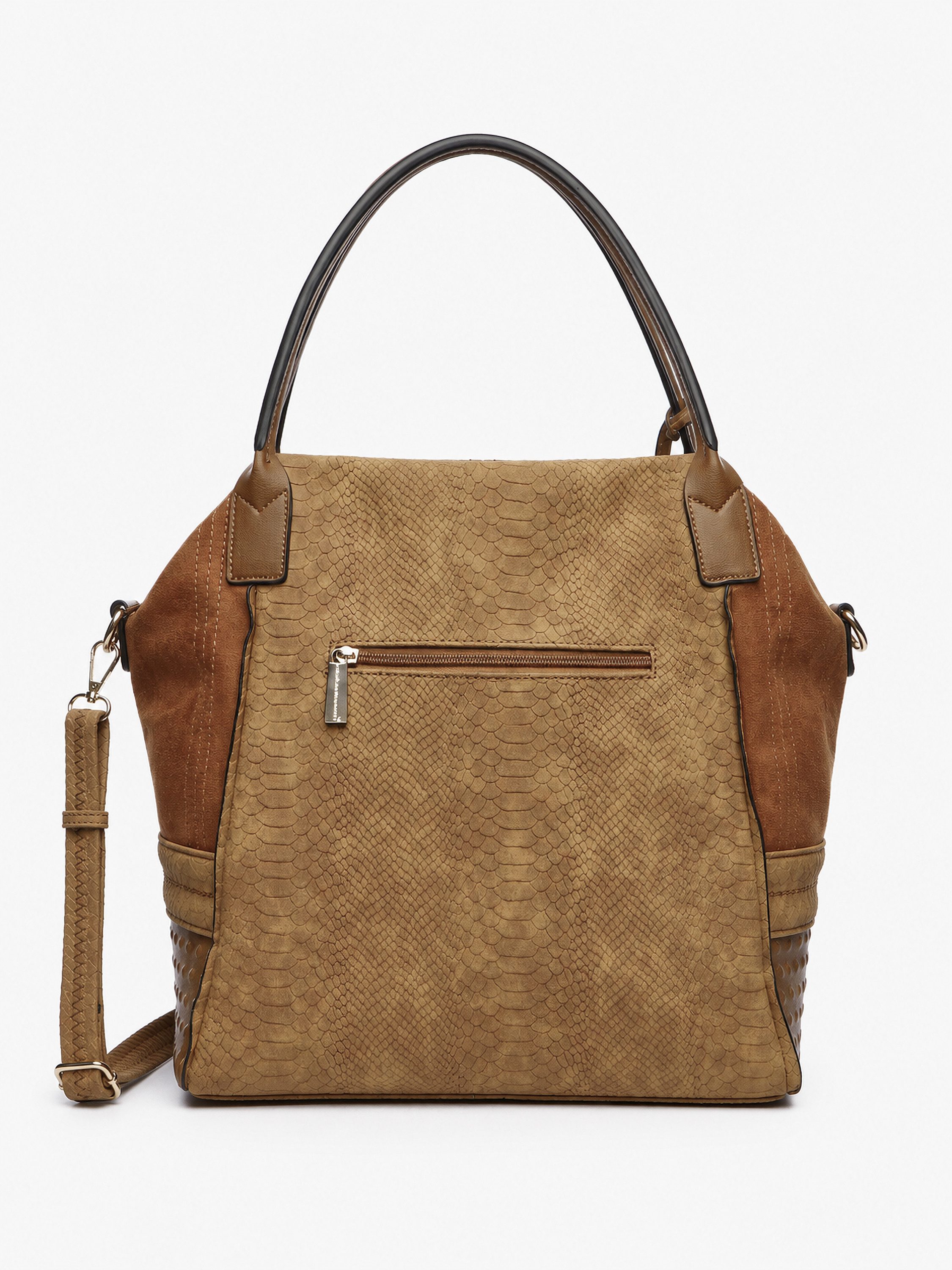 COLLEZIONE ALESSANDRO Schultertasche Maxim, mit langen Henkeln und zusätzlichem Trageriemen – Bild 5 von 5