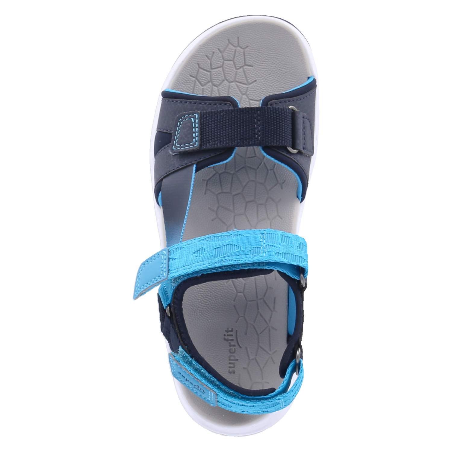 Superfit Superfit 1-000580-8040 Jungen Textil & Synthetik blau Sandalette