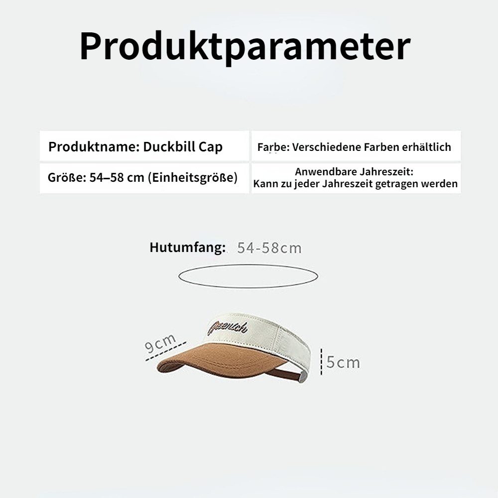 Blusmart Baseball Cap Sonnenblende mit Hohlkappe günstig online kaufen