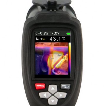 PCE Instruments Wärmebildkamera Infrarot Temperaturmessung Infrarotthermometer Inspektionskamera (Kontaktlose Temperaturmessung)