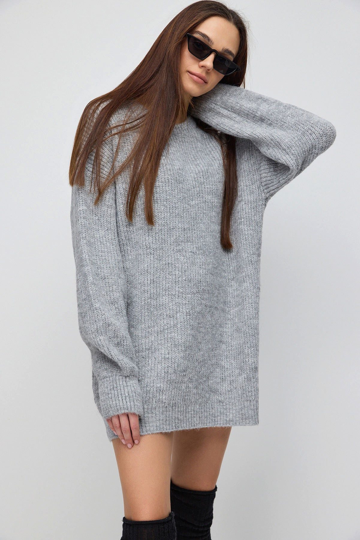 No Matter What Strickpullover Strick-Oversize-Pullover günstig online kaufen
