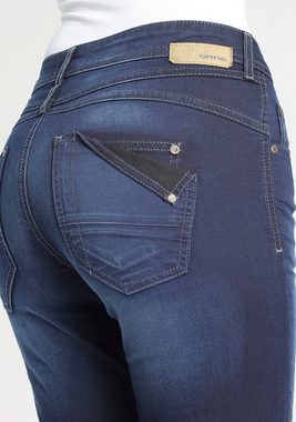 GANG Relax-fit-Jeans 94AMELIE CROPPED mit Stretch für hohen Tragekomfort